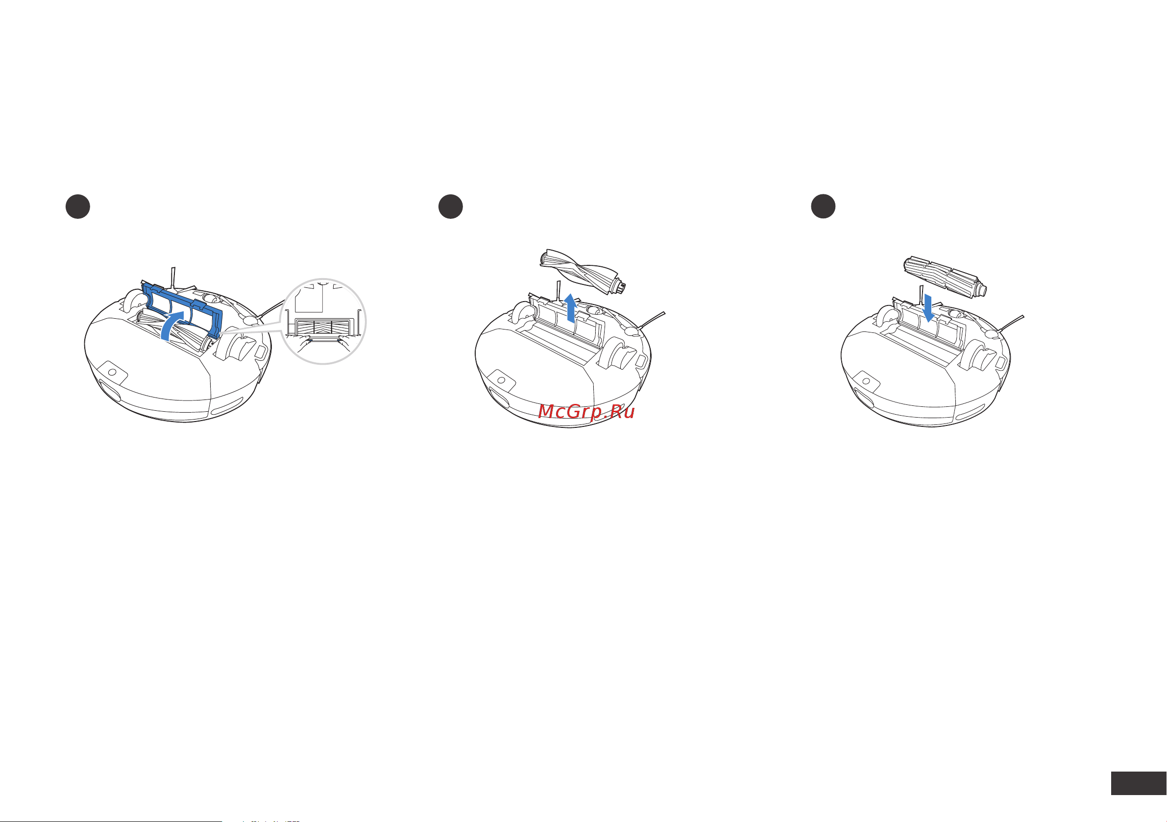Yeedi K650 (K651G) [19/164] Operating and programming 2 tangle free brush