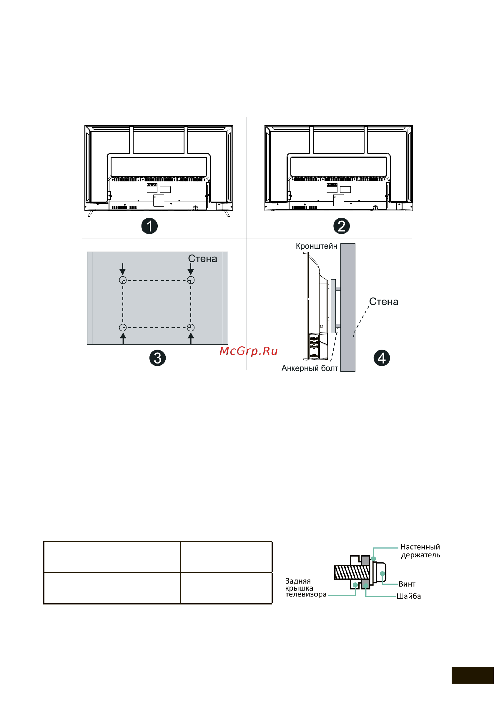 Hyundai H-LED65GU7003 [13/44] Настенная установка опционально