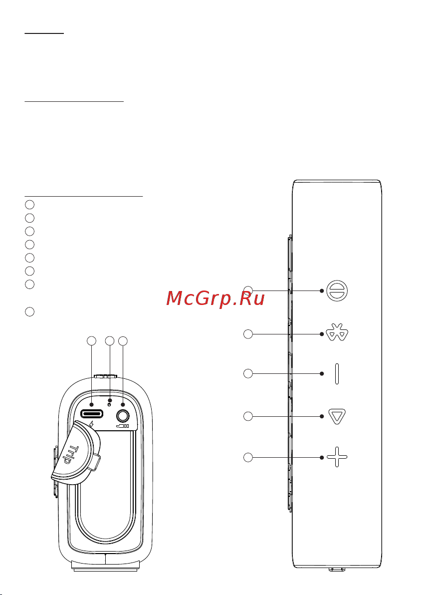 Tronsmart Trip Black (786390) (786390) [3/38] Button conﬁguration