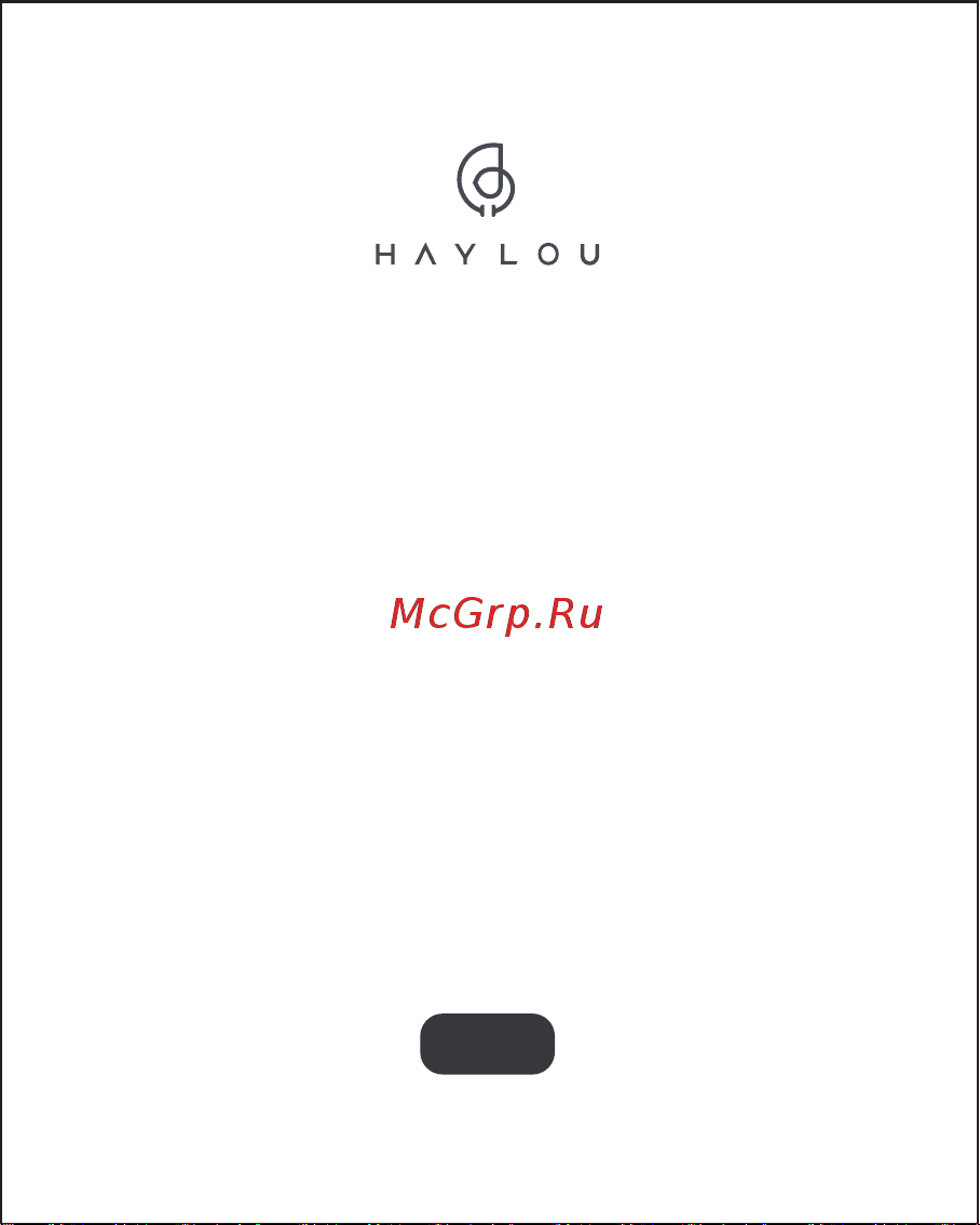 Haylou BC01 Black Руководство по эксплуатации онлайн