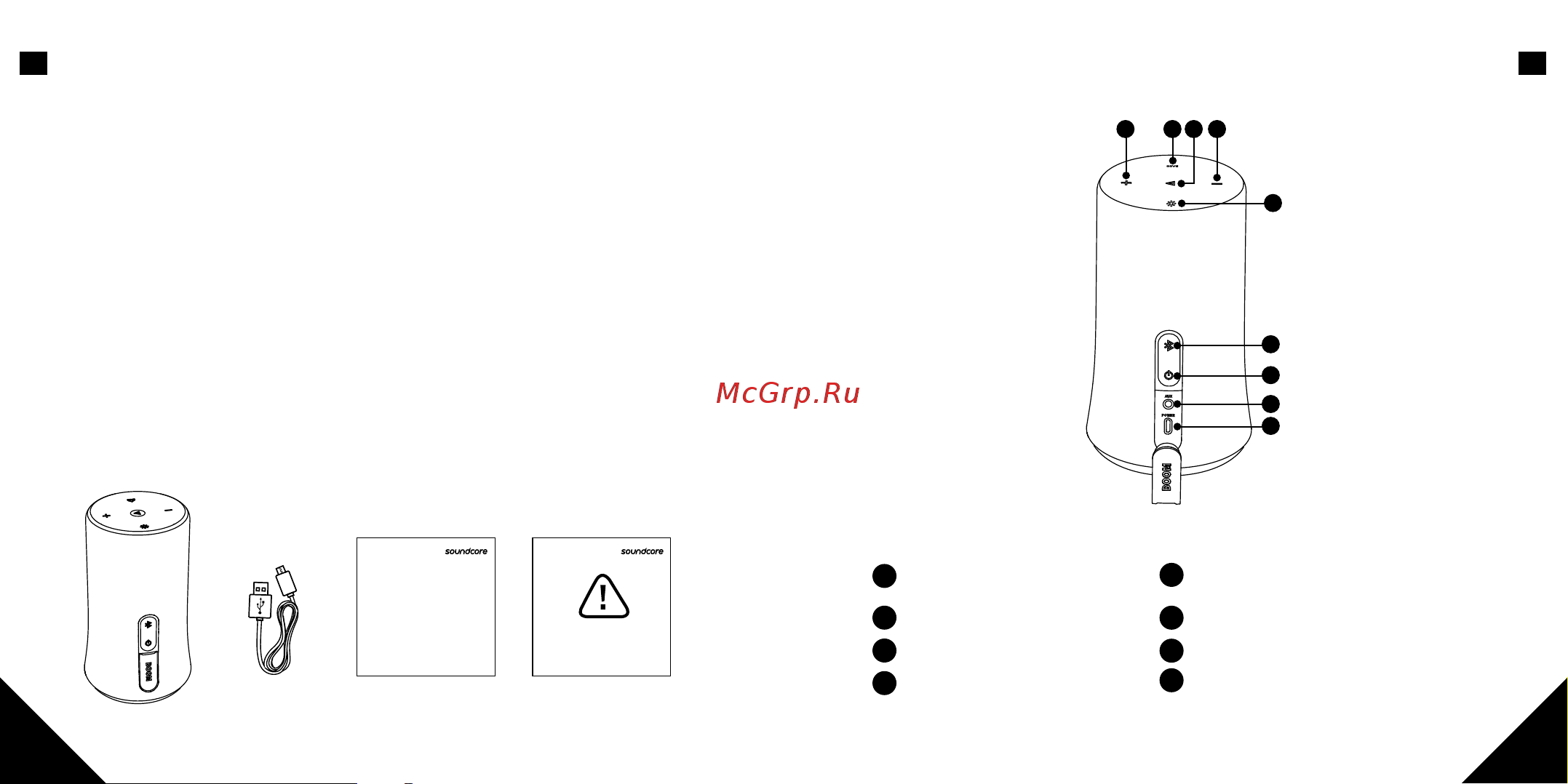 Anker BT Flare 2 A3165G31 BL [28/60] Instruções de segurança