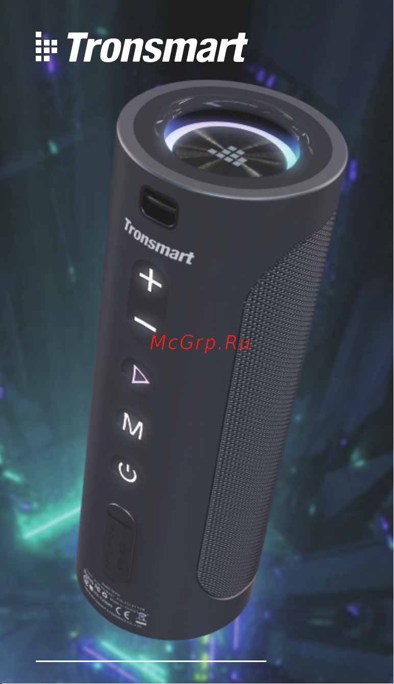 Tronsmart T6 Pro Black (448105) Руководство по эксплуатации онлайн