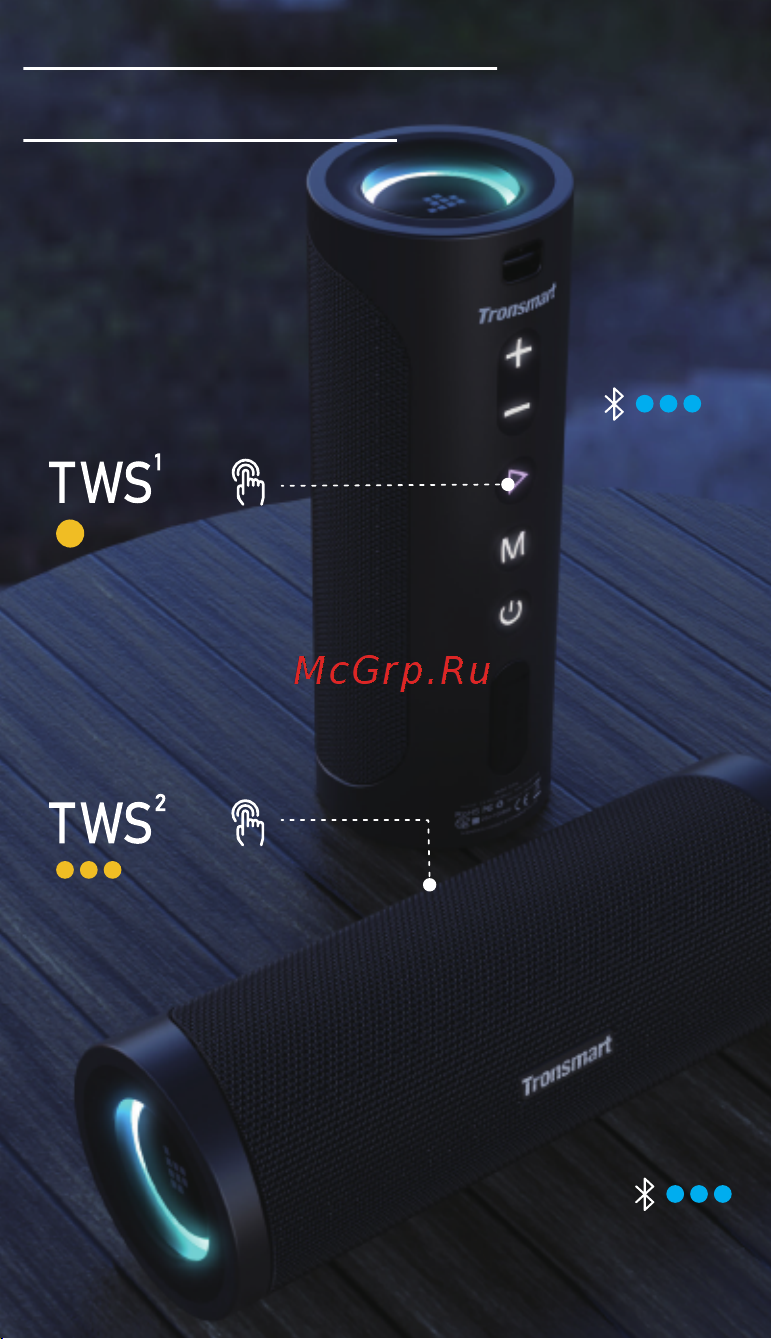 Tronsmart T6 Pro Black (448105) [5/16] How to connect to tws mode