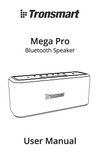 Tronsmart Mega Pro (371652) Руководство по эксплуатации