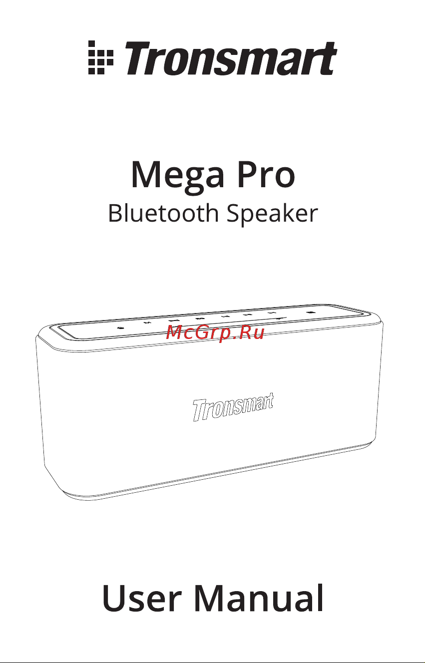 Tronsmart Mega Pro (371652) Руководство по эксплуатации онлайн