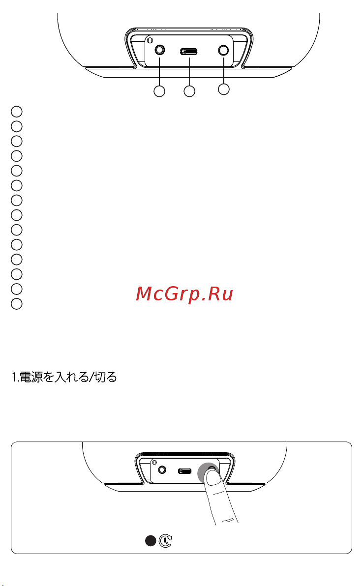 Tronsmart T6 Max (365144) [45/60] ボタンの説明