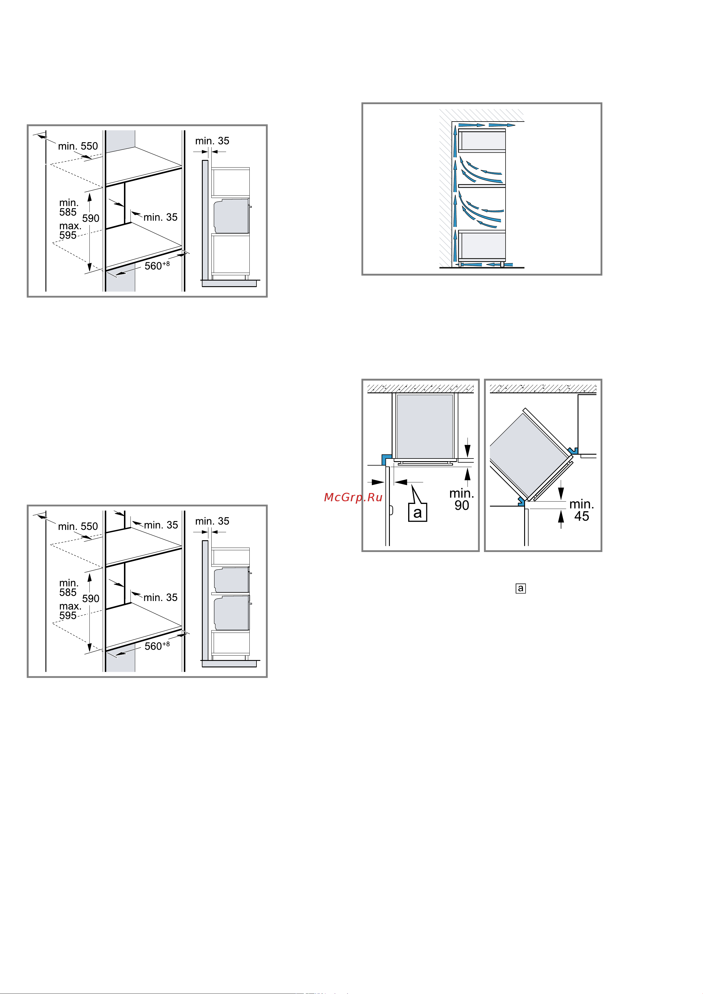 Bosch Serie|8 HBG 632BS1 [31/36] Встраивание в шкаф колонну