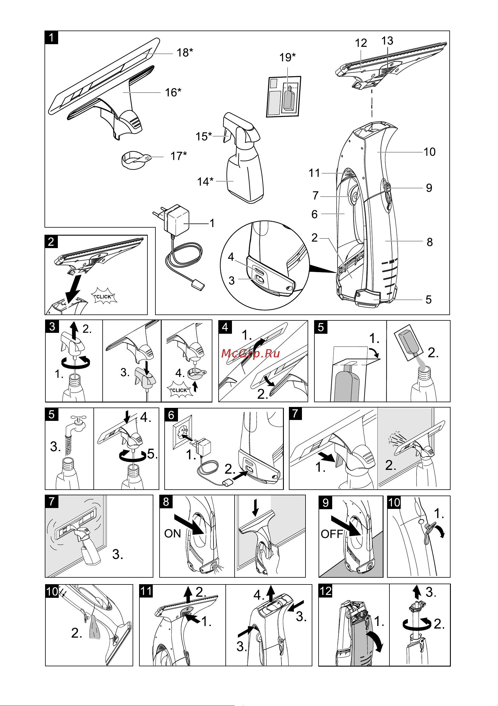 Karcher WV 50 Plus EU-II Руководство по эксплуатации онлайн [2/116] 793824