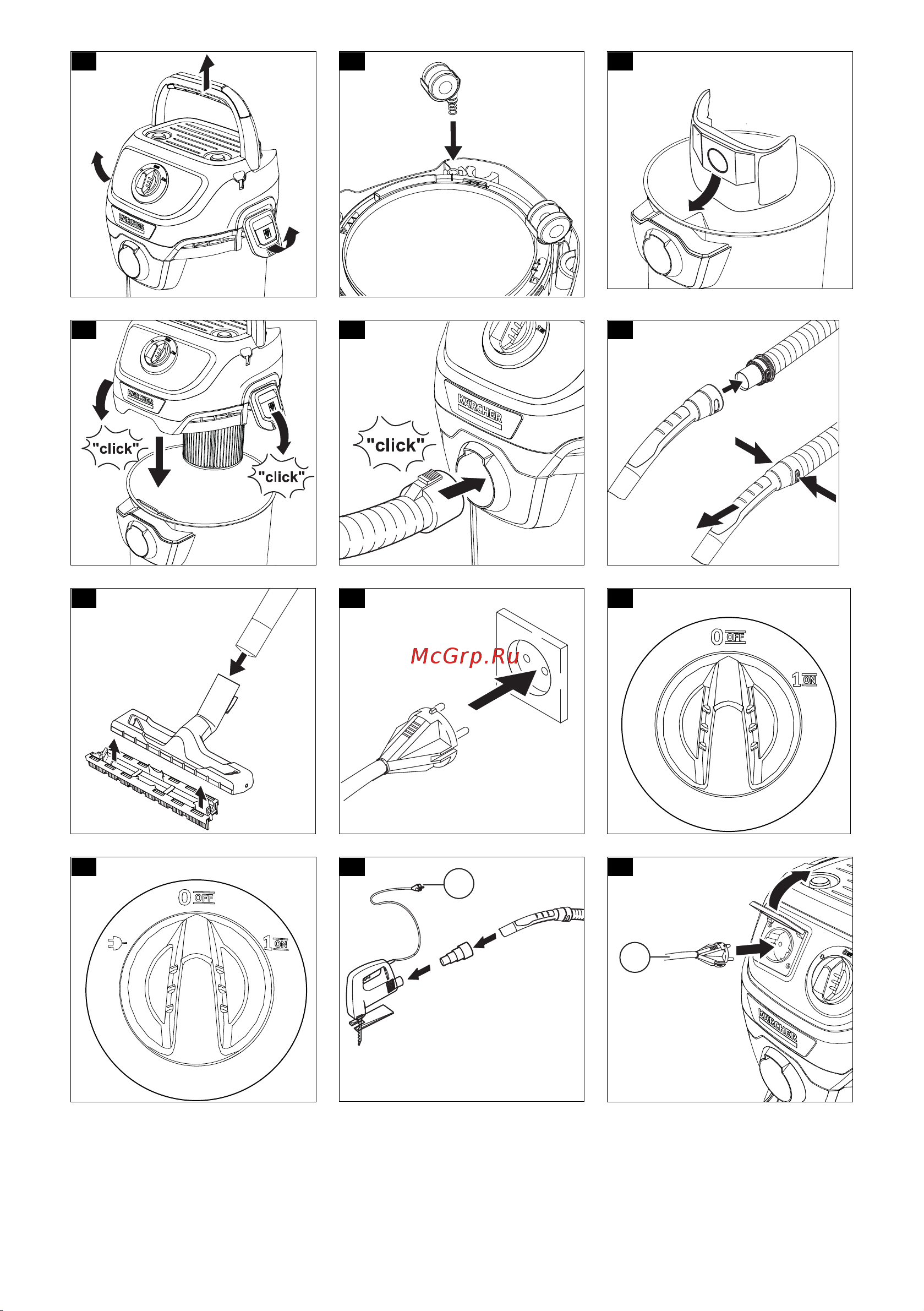 Karcher WD 2 Plus V-12/4/18 1.628-000.0 Руководство по эксплуатации онлайн [3/84] 799263
