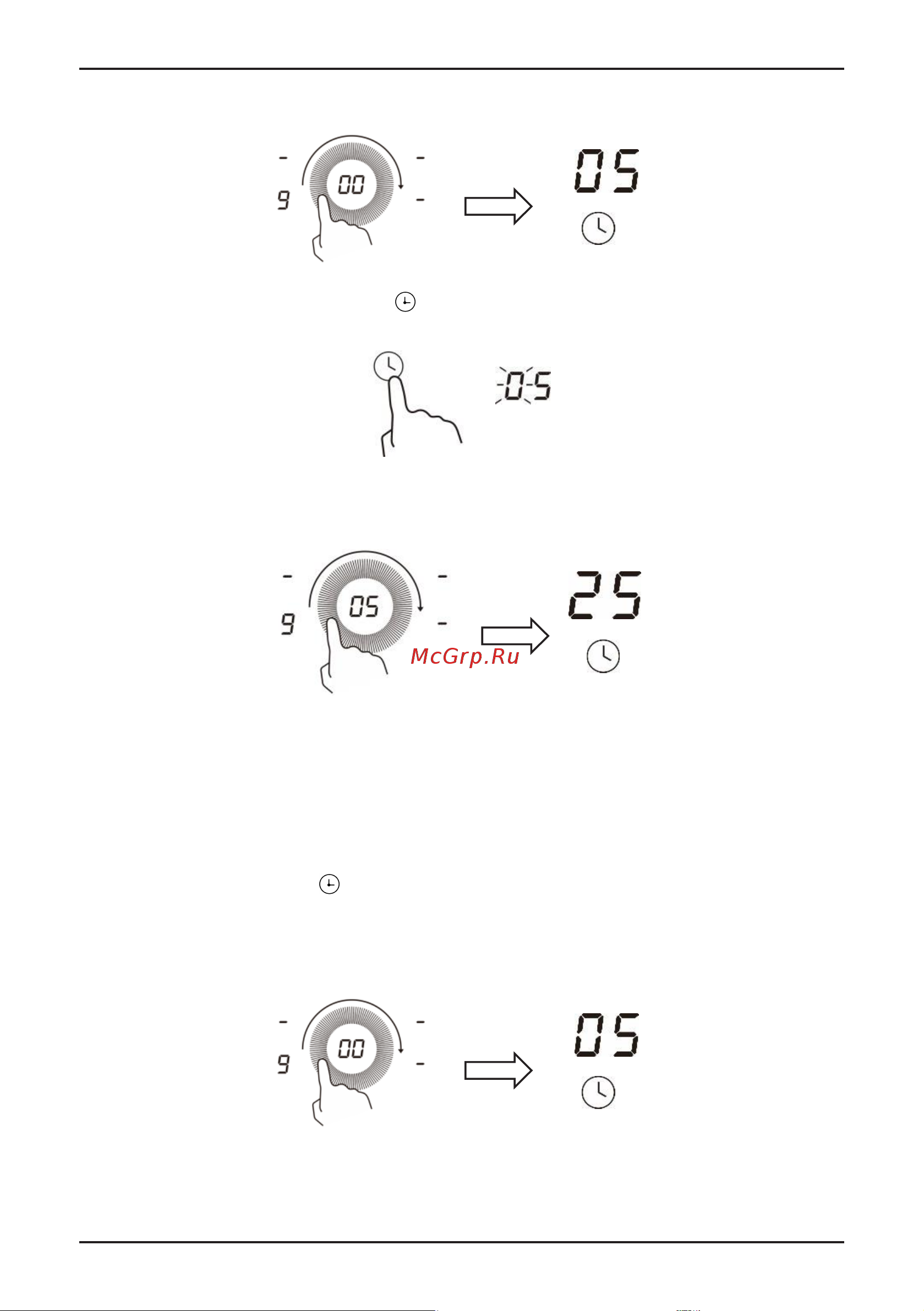 Korting HIB 64870 BS Smart [15/34] Using the timer to switch off one or more cooking zones