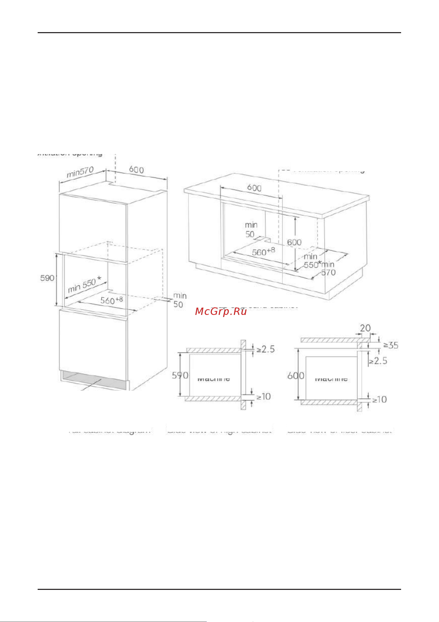 Korting OKB 1350 GNBX Steam [19/31] Подключение духового шкафа к электросети