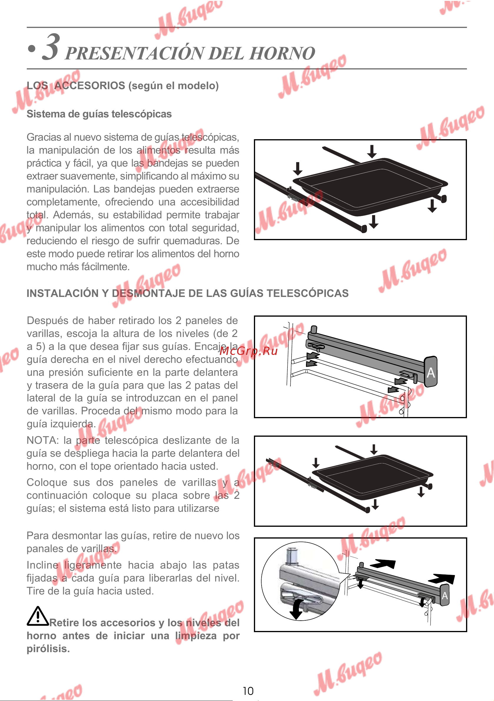 De Dietrich DOP7231A [163/329] Presentación del horno