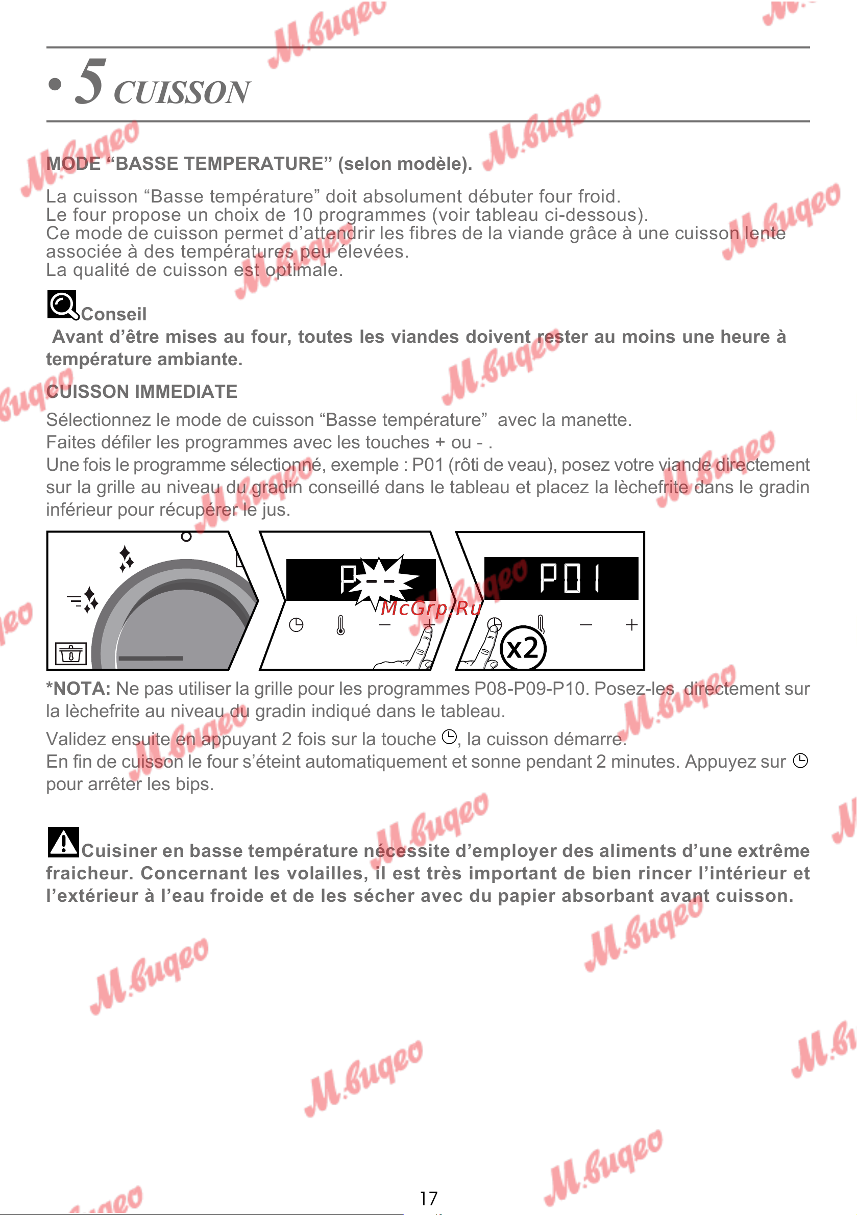 De Dietrich DOP7231A [17/329] Cuisson