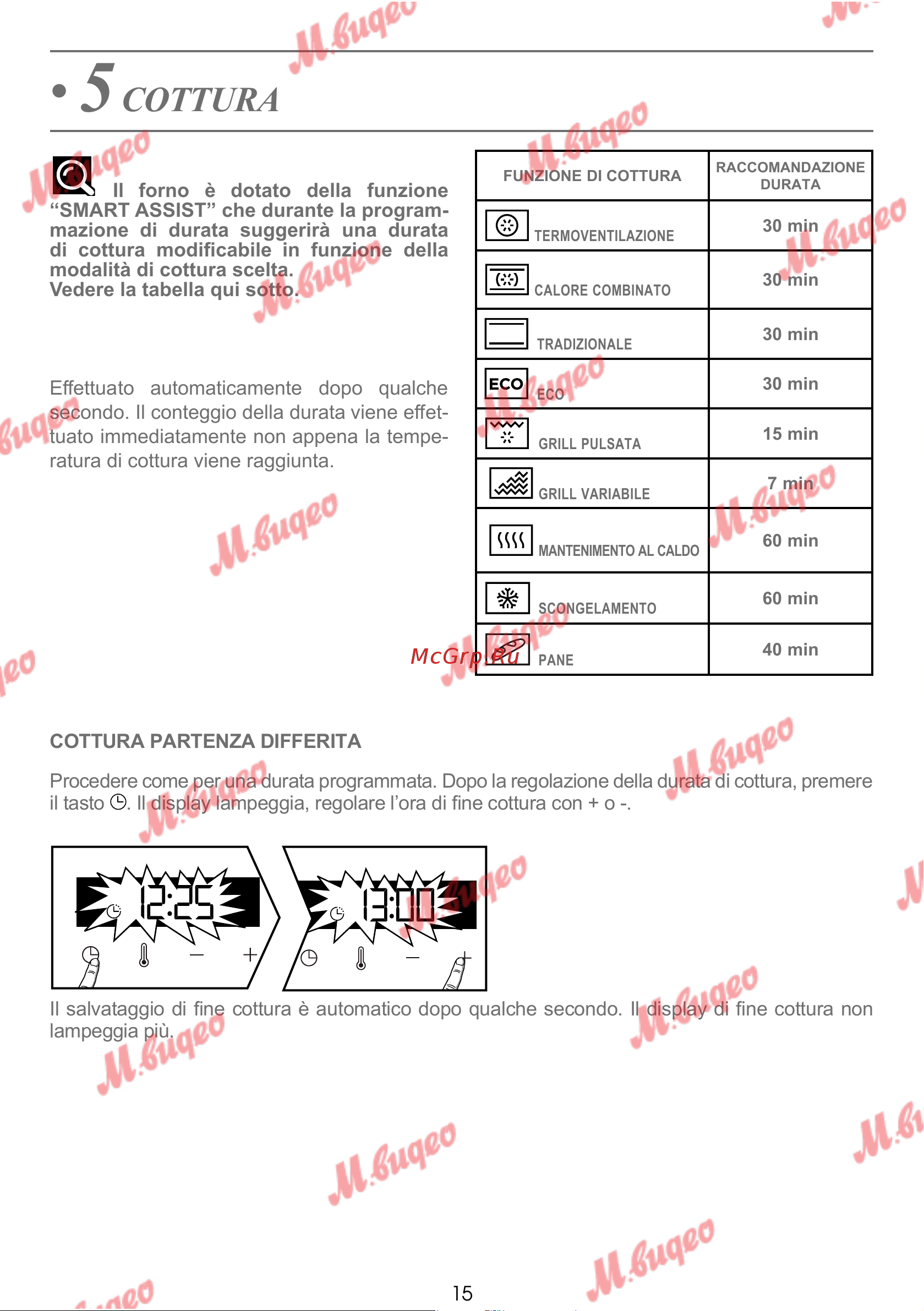 De Dietrich DOP7231A [193/329] Cottura