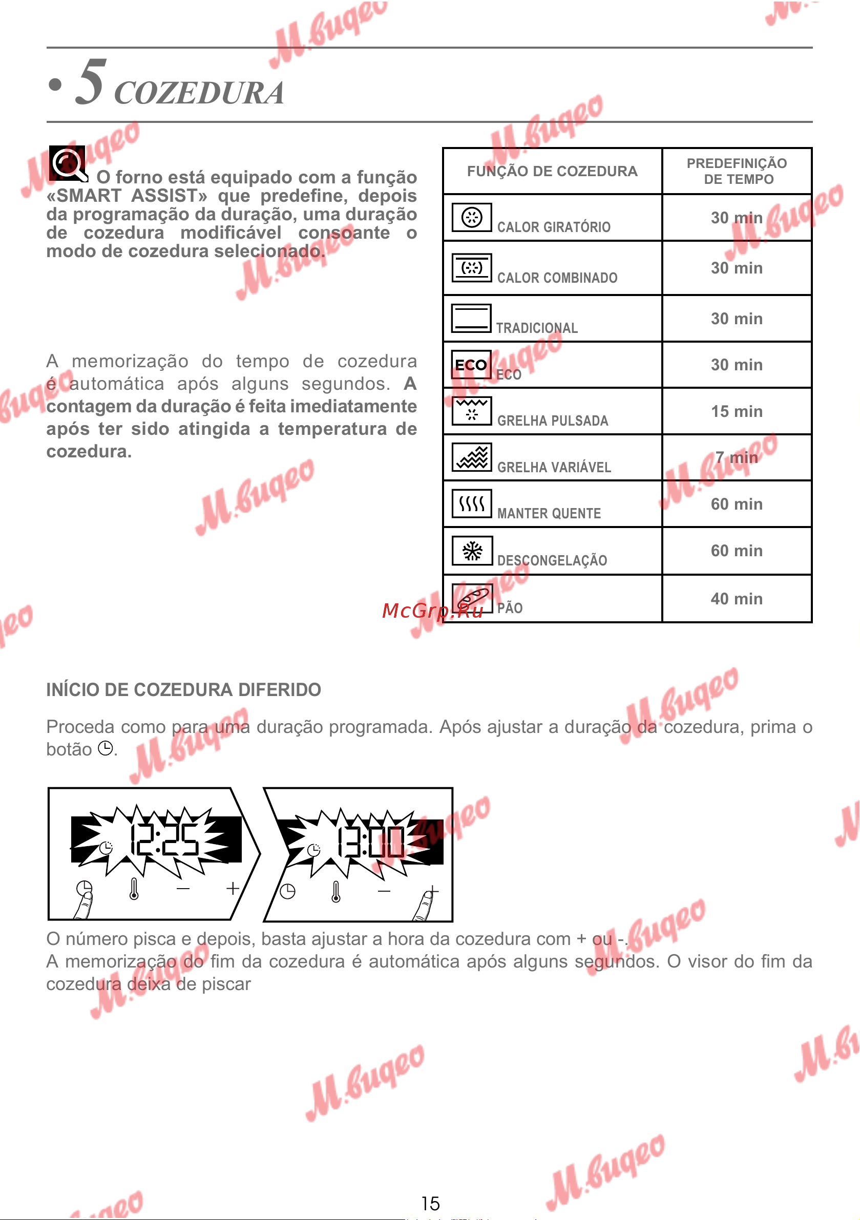 De Dietrich DOP7231A [268/329] Cozedura