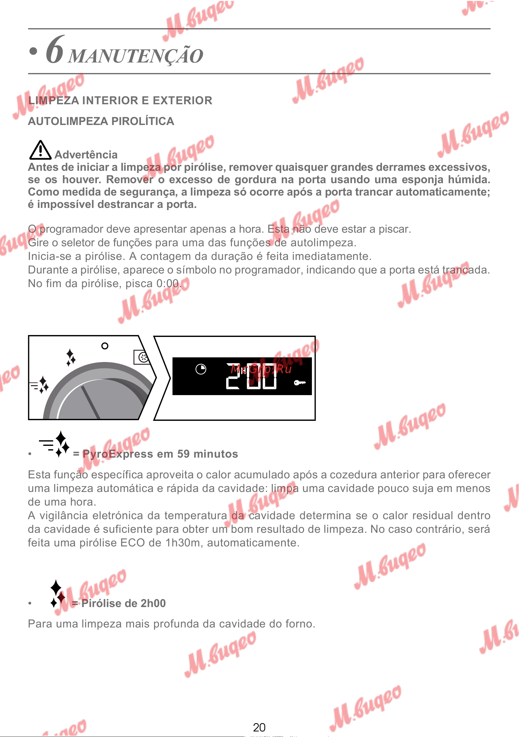 De Dietrich DOP7231A [273/329] Manutenção