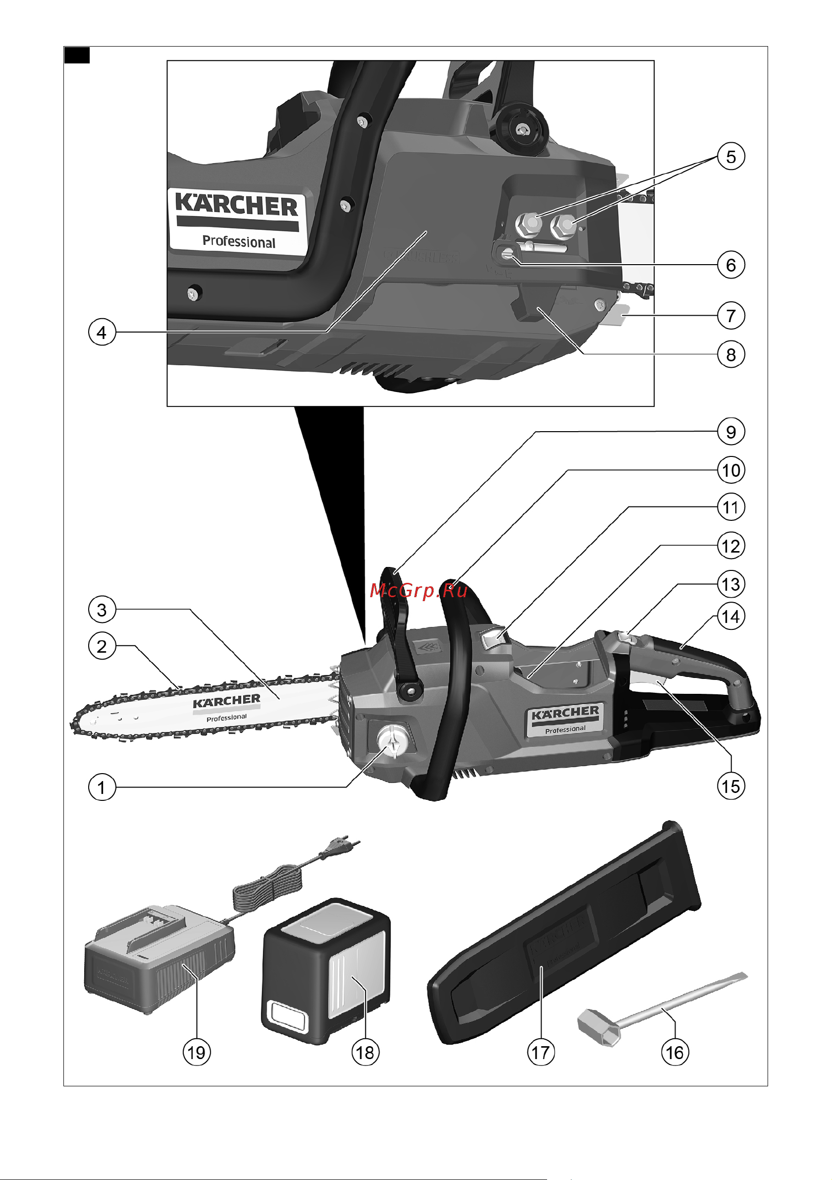 Karcher CS 400/36 Bp 1.042-504.0 Руководство по эксплуатации онлайн [2/336] 793982