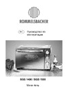 Rommelsbacher BGS 1400 Руководство по эксплуатации