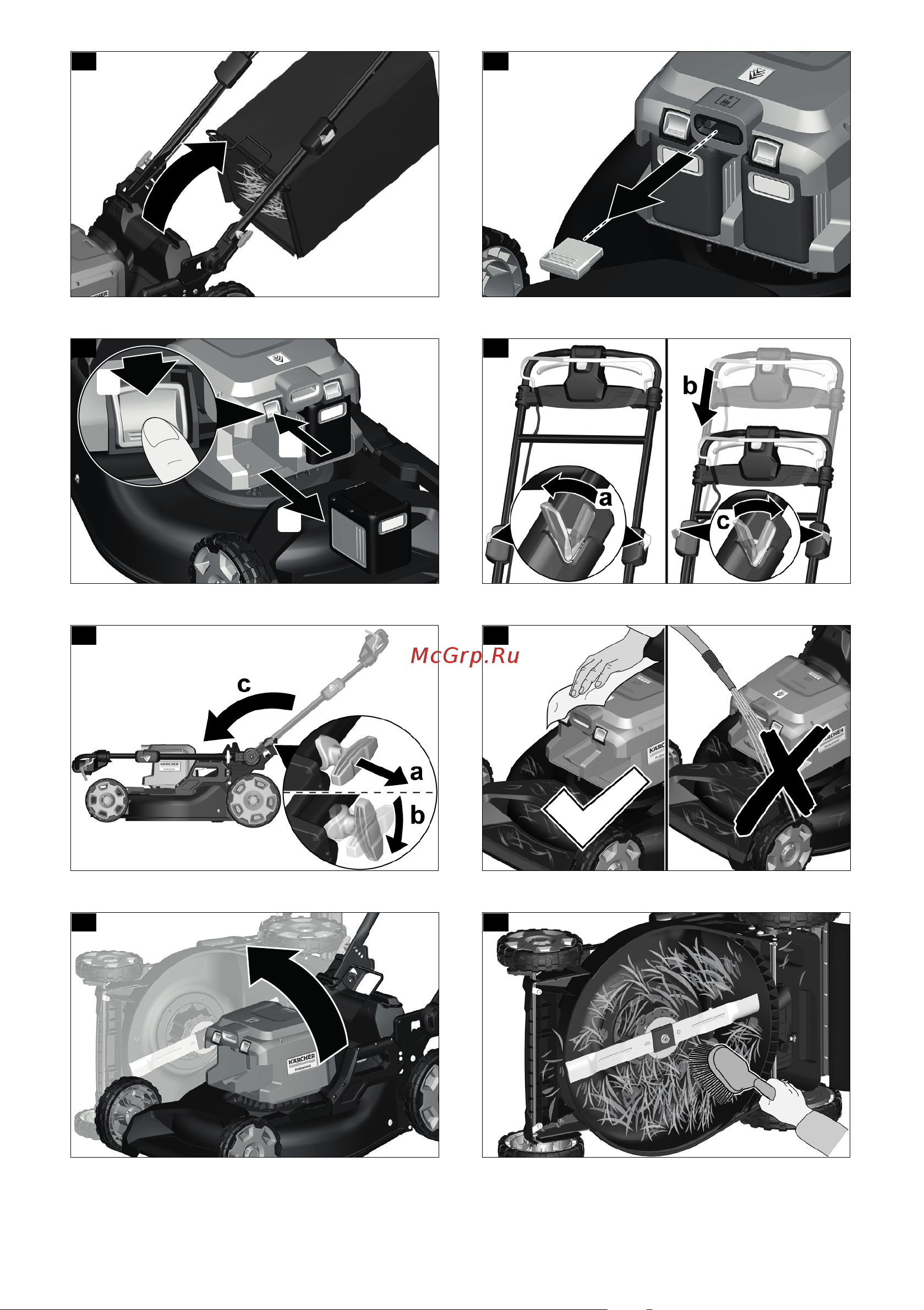 Karcher LM 530/36 Bp Pack Руководство по эксплуатации онлайн [5/256] 794061