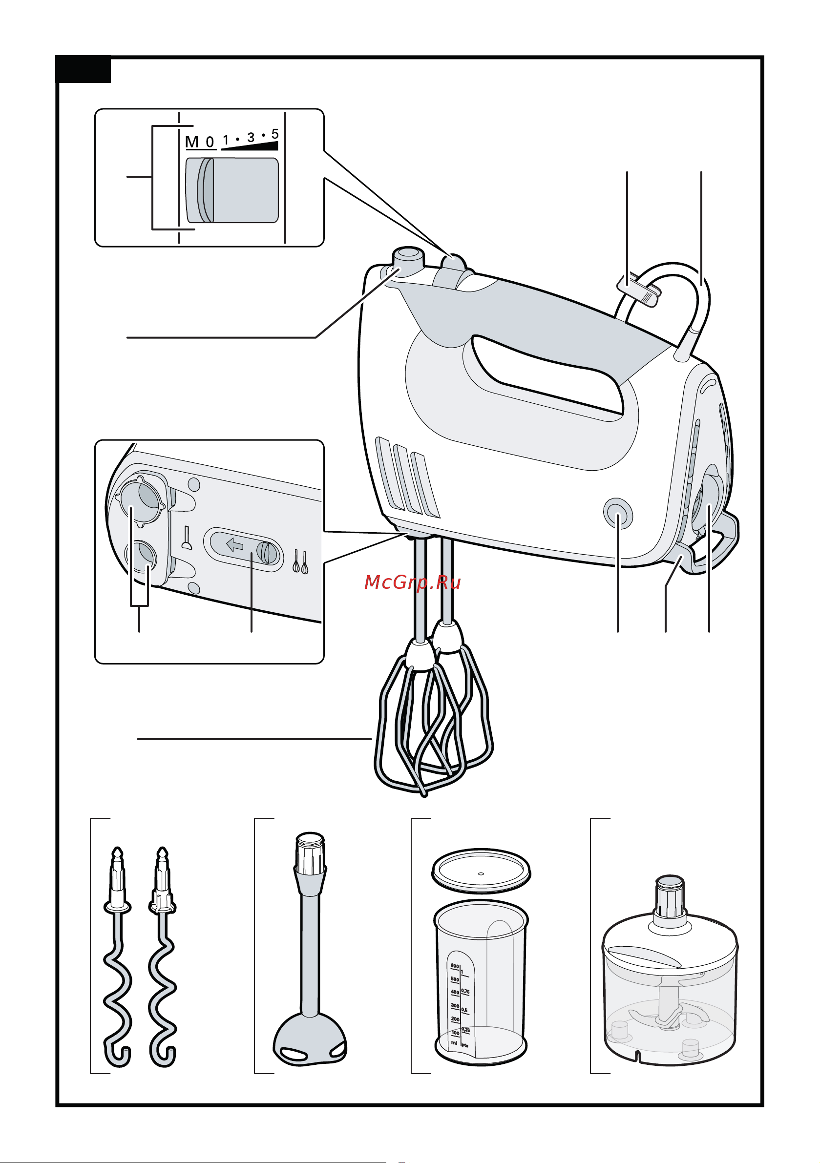 Bosch MFQ364V0 Руководство по эксплуатации онлайн [2/108] 794070