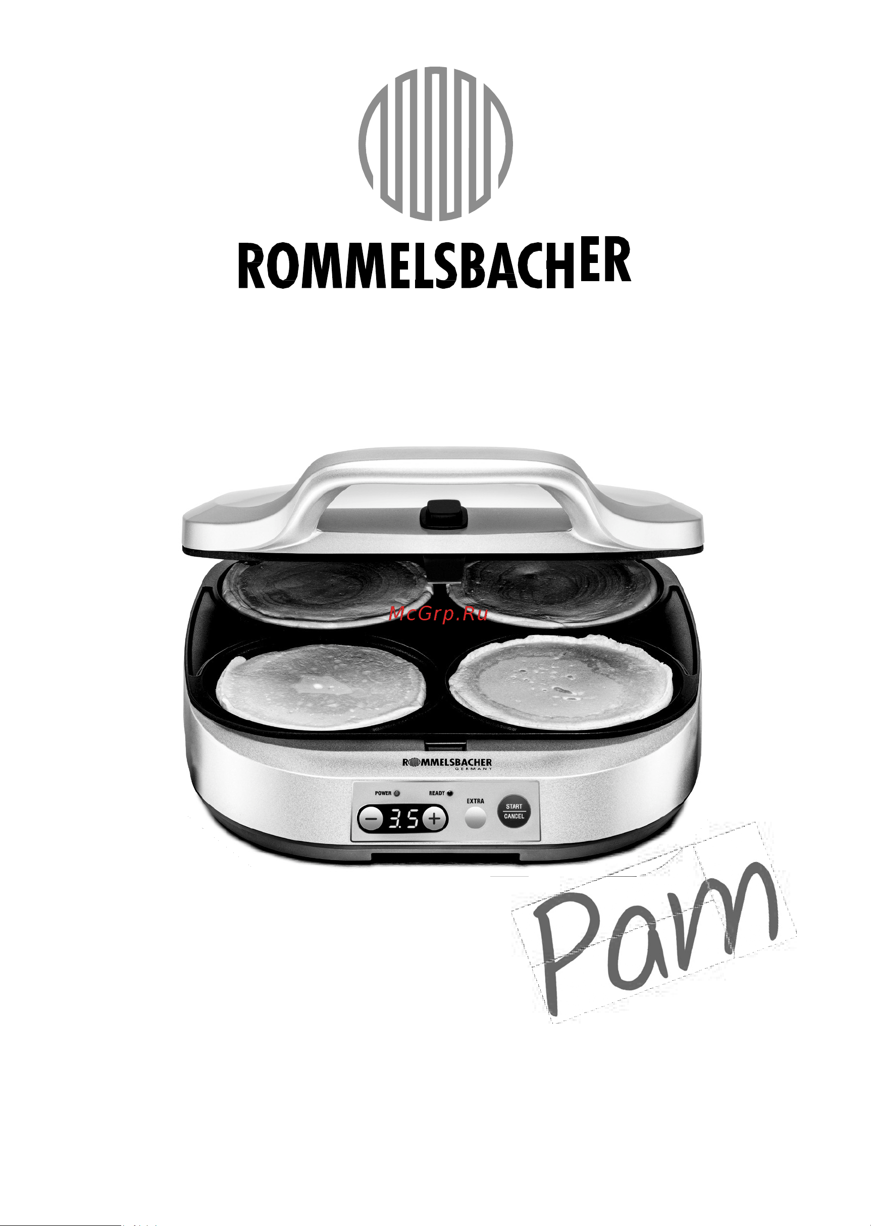 Rommelsbacher PC 1800 Руководство по эксплуатации онлайн