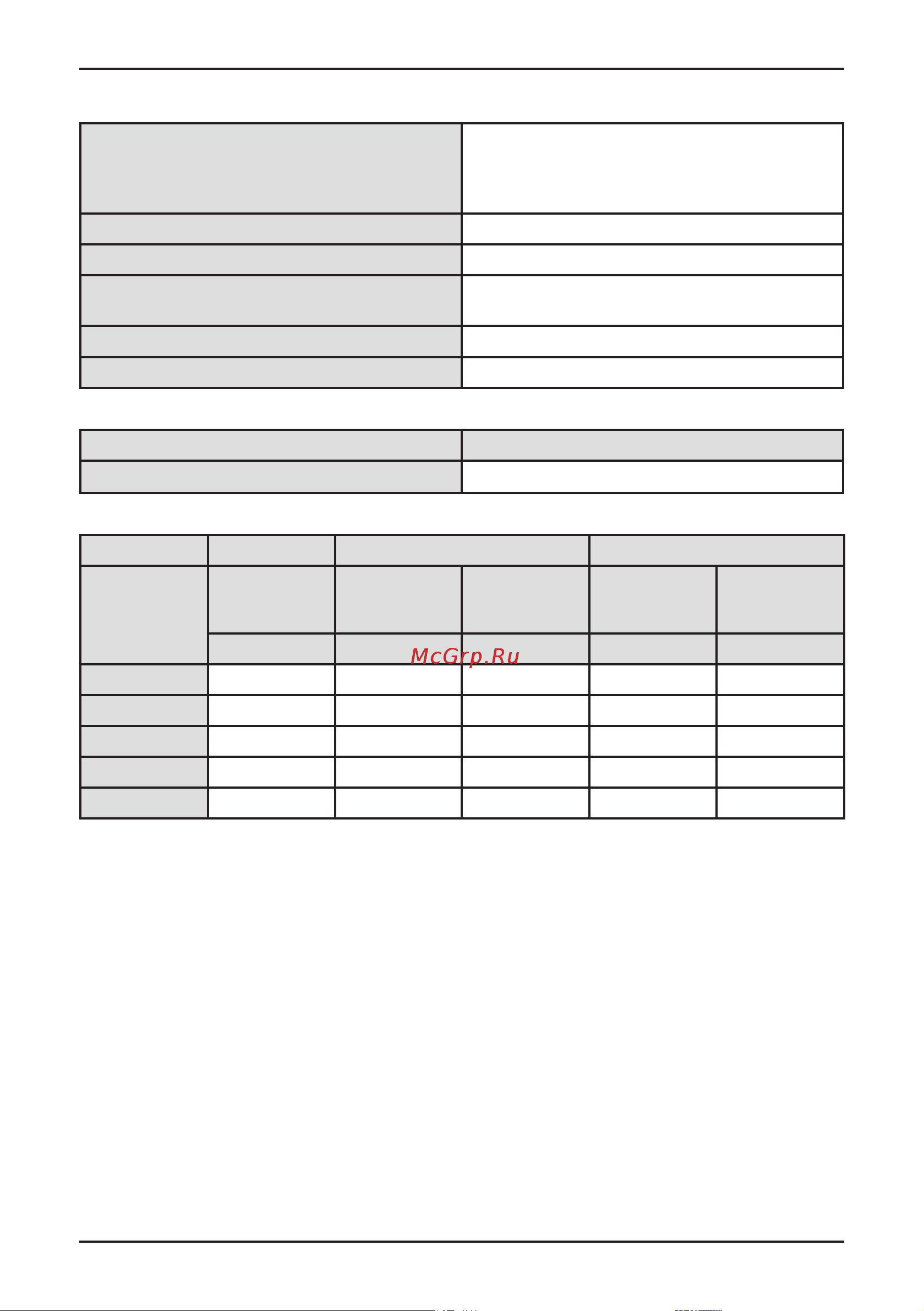 Korting HGG 6987 CTN FLC [16/0] Технические параметры