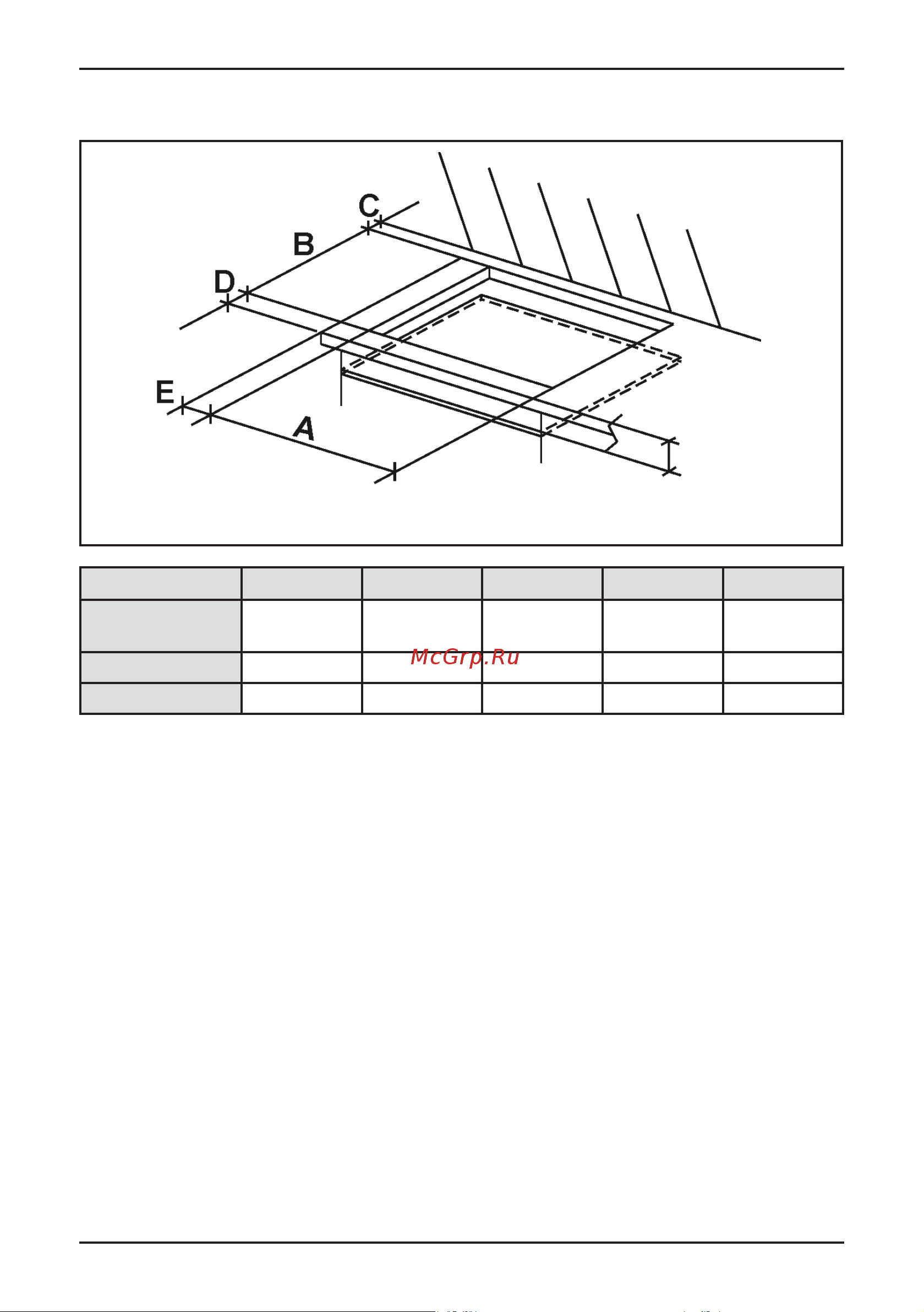 Korting HGG 9987 CTN FLC [8/22] Инструкция для установщика