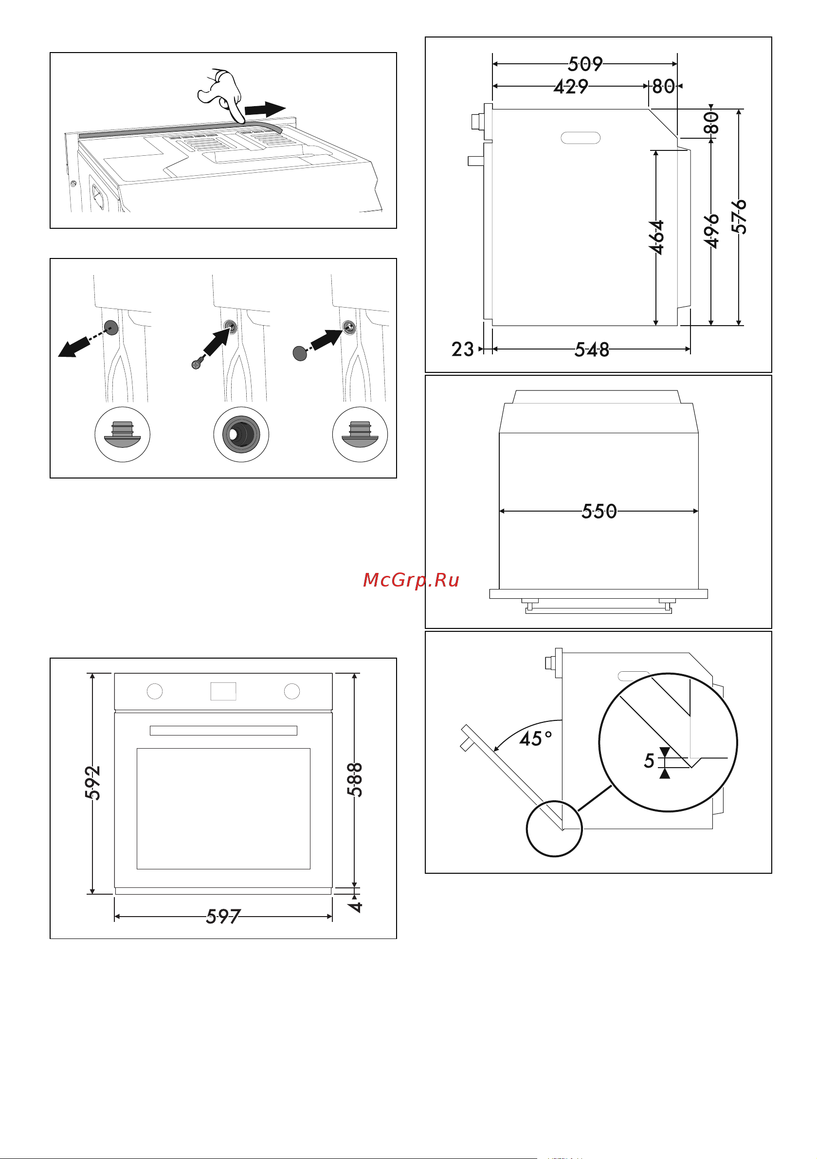 Smeg SOP6900TX Руководство по эксплуатации онлайн [25/29] 805898