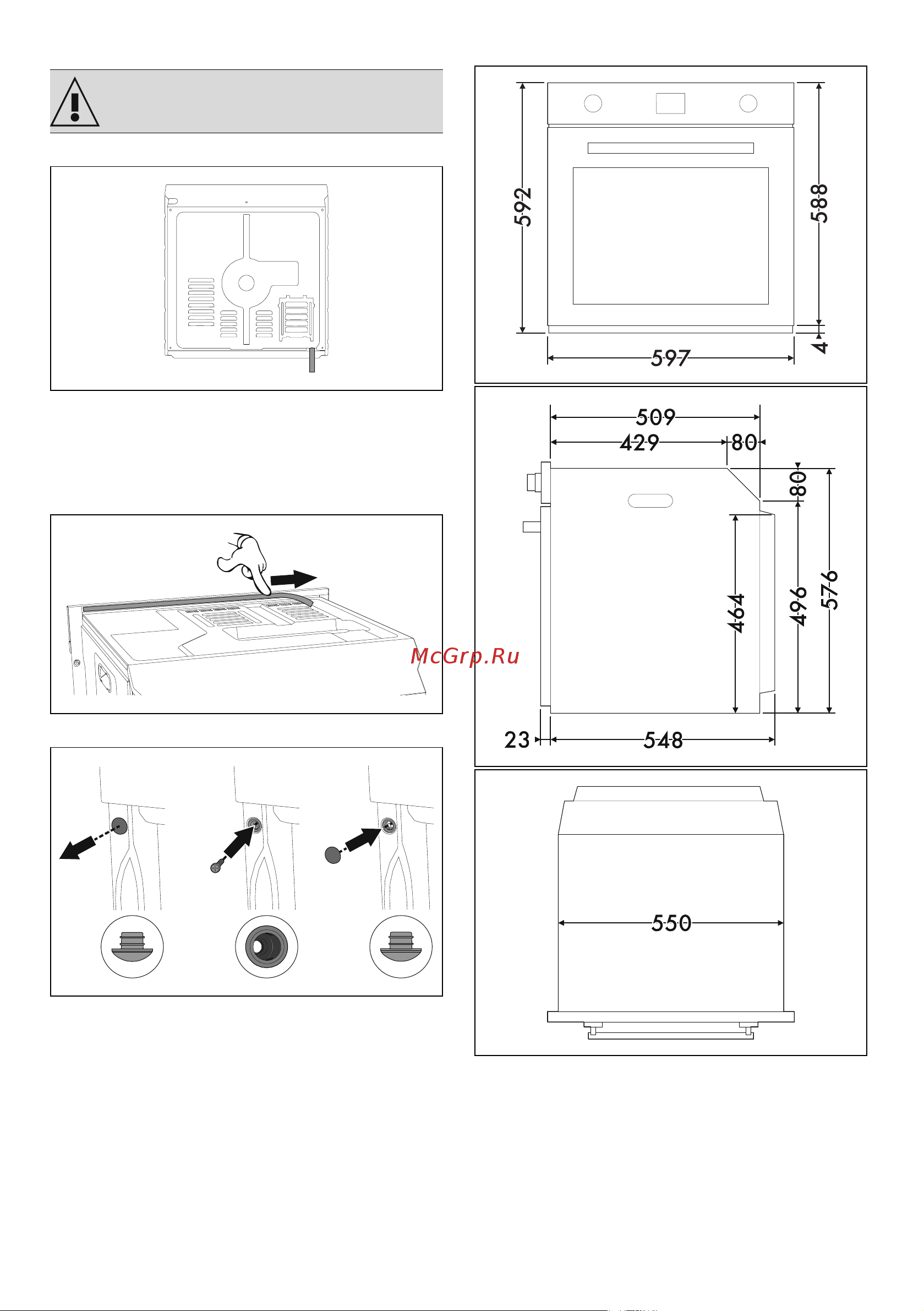Smeg SOP6902S2PX [50/54] Встраивание