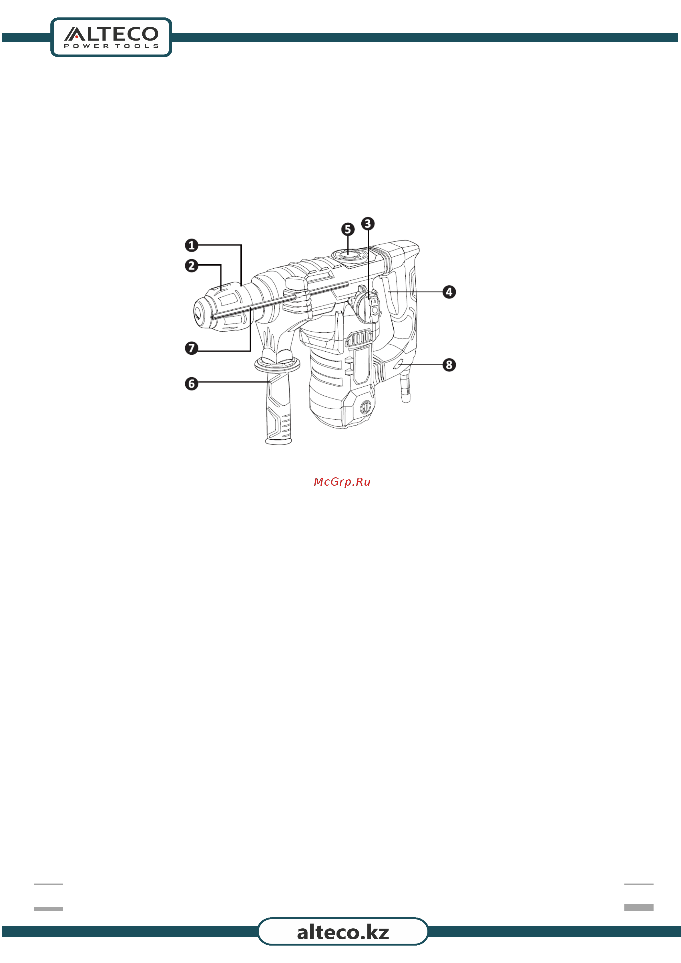 Alteco SDS PLUS RH 1700-32 Руководство по эксплуатации онлайн [10/18] 794243