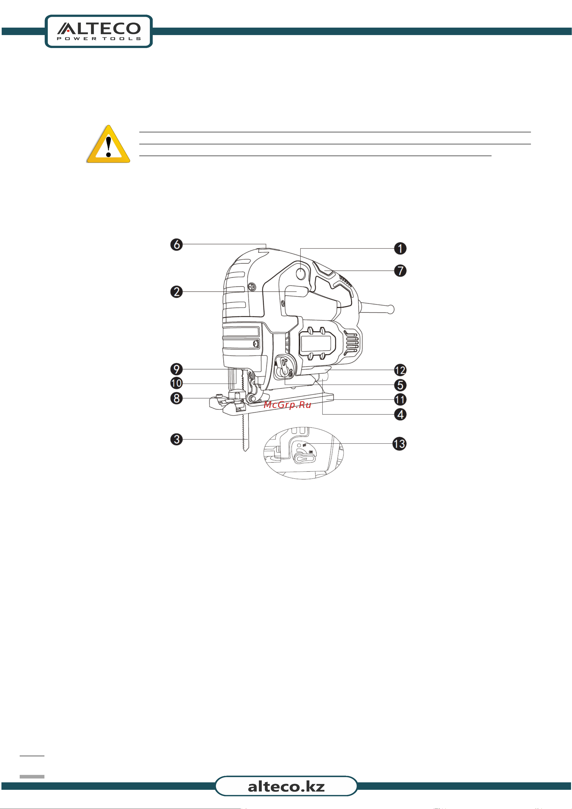 Alteco JS 800 Руководство по эксплуатации онлайн [9/16] 794261