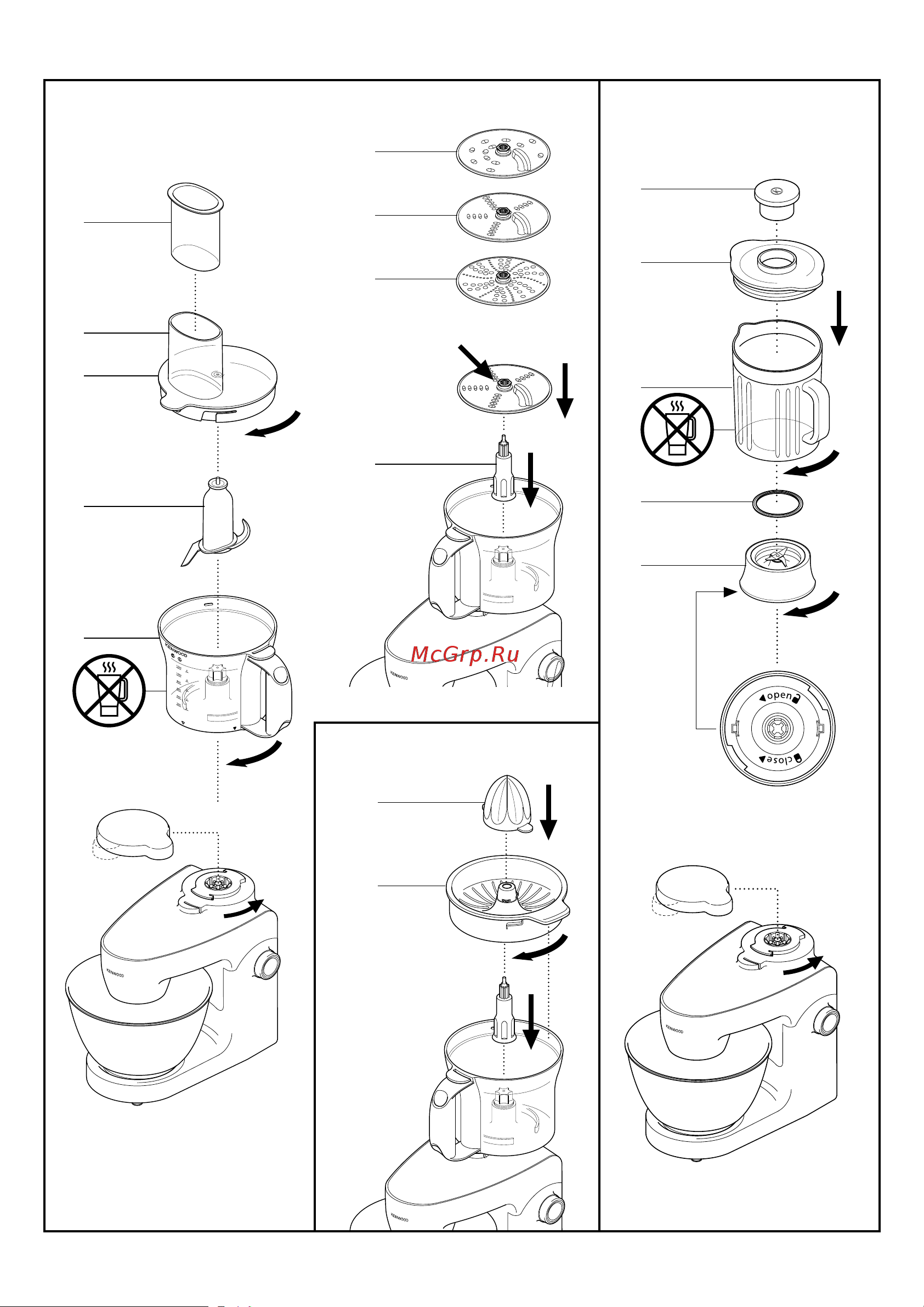 Kenwood KHH326WH (OW20010001) Руководство по эксплуатации онлайн [5/0] 120575