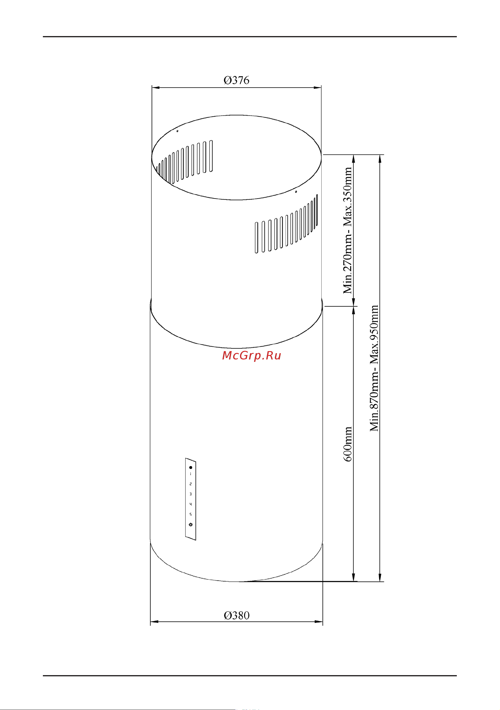 Korting KHA 39970 N Cylinder Руководство по эксплуатации онлайн [5/0] 562729