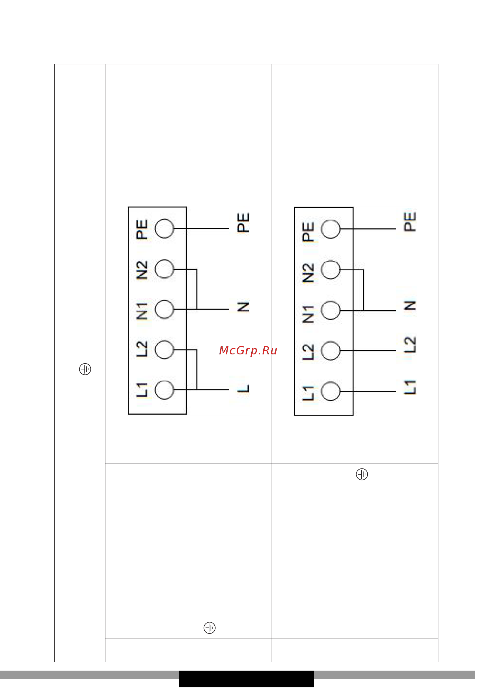 Hansa BHC633005 [31/40] Мүмкін электрлік жалғау сызбасы