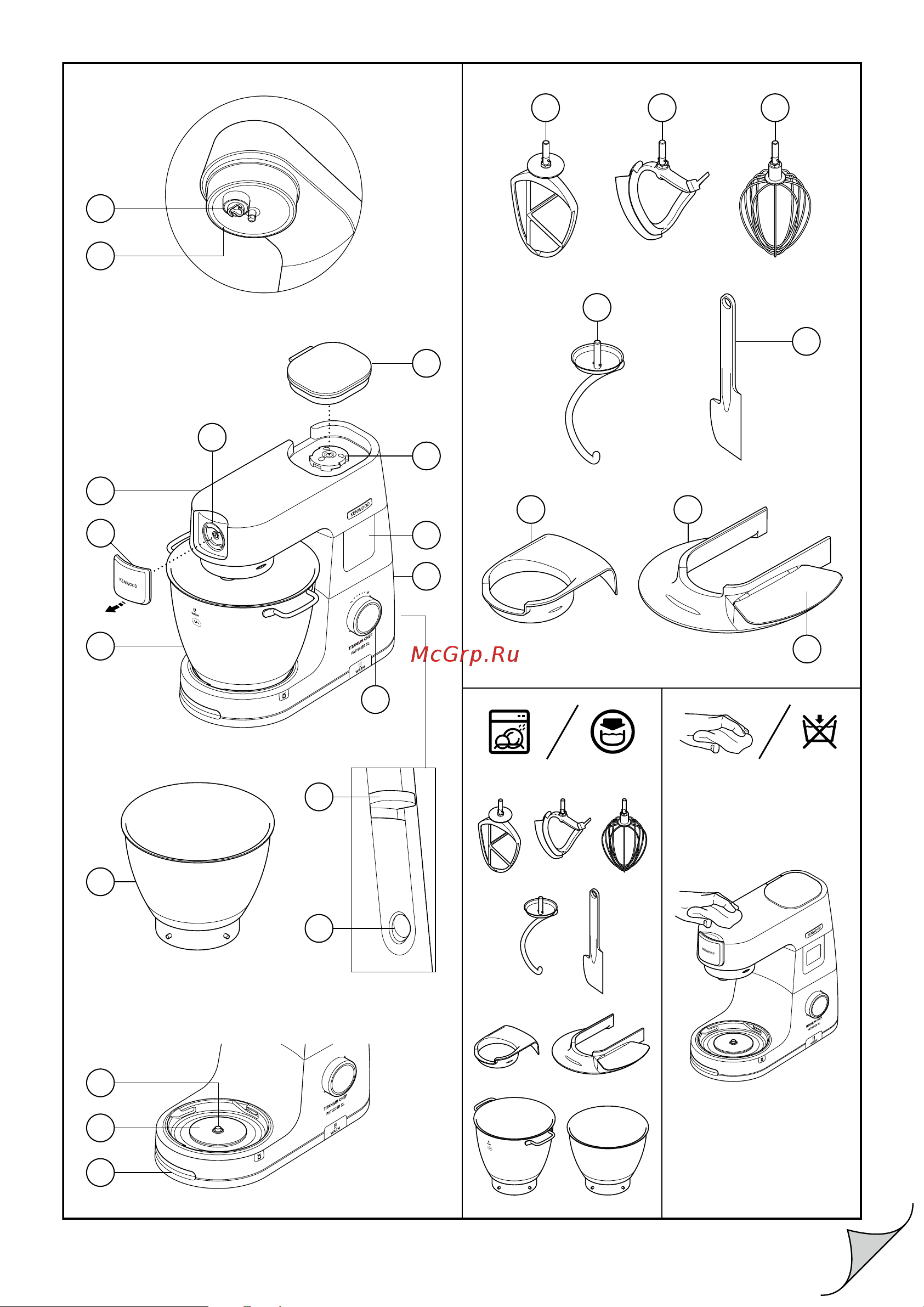 Kenwood KWL-90.004.SI Руководство по эксплуатации онлайн [3/42] 794329