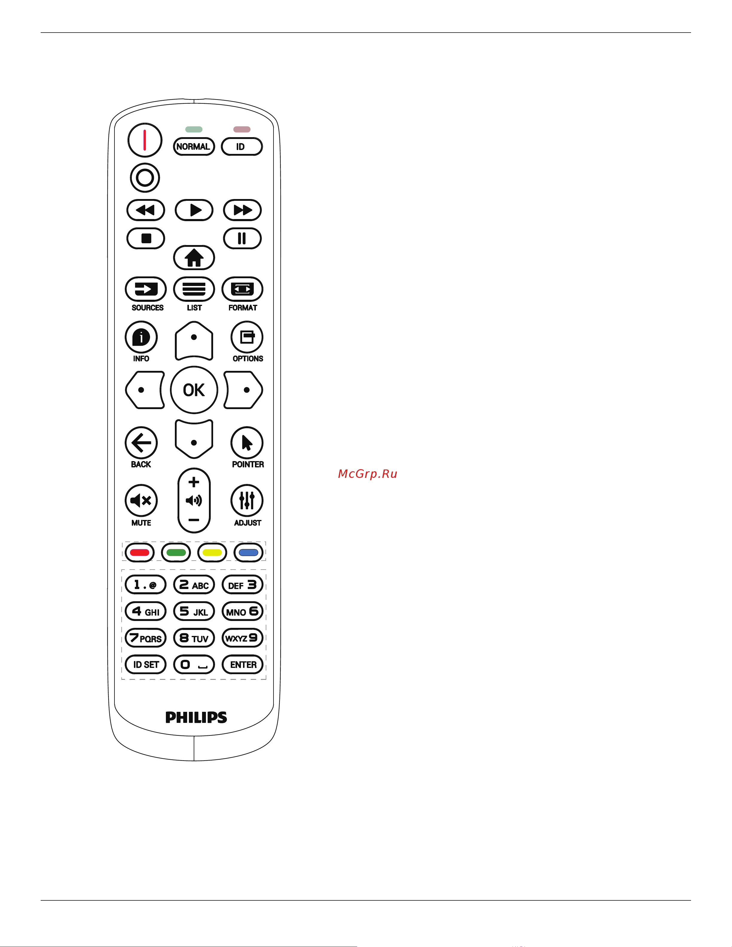 Philips 86BDL3052E/00 [22/70] Примечание