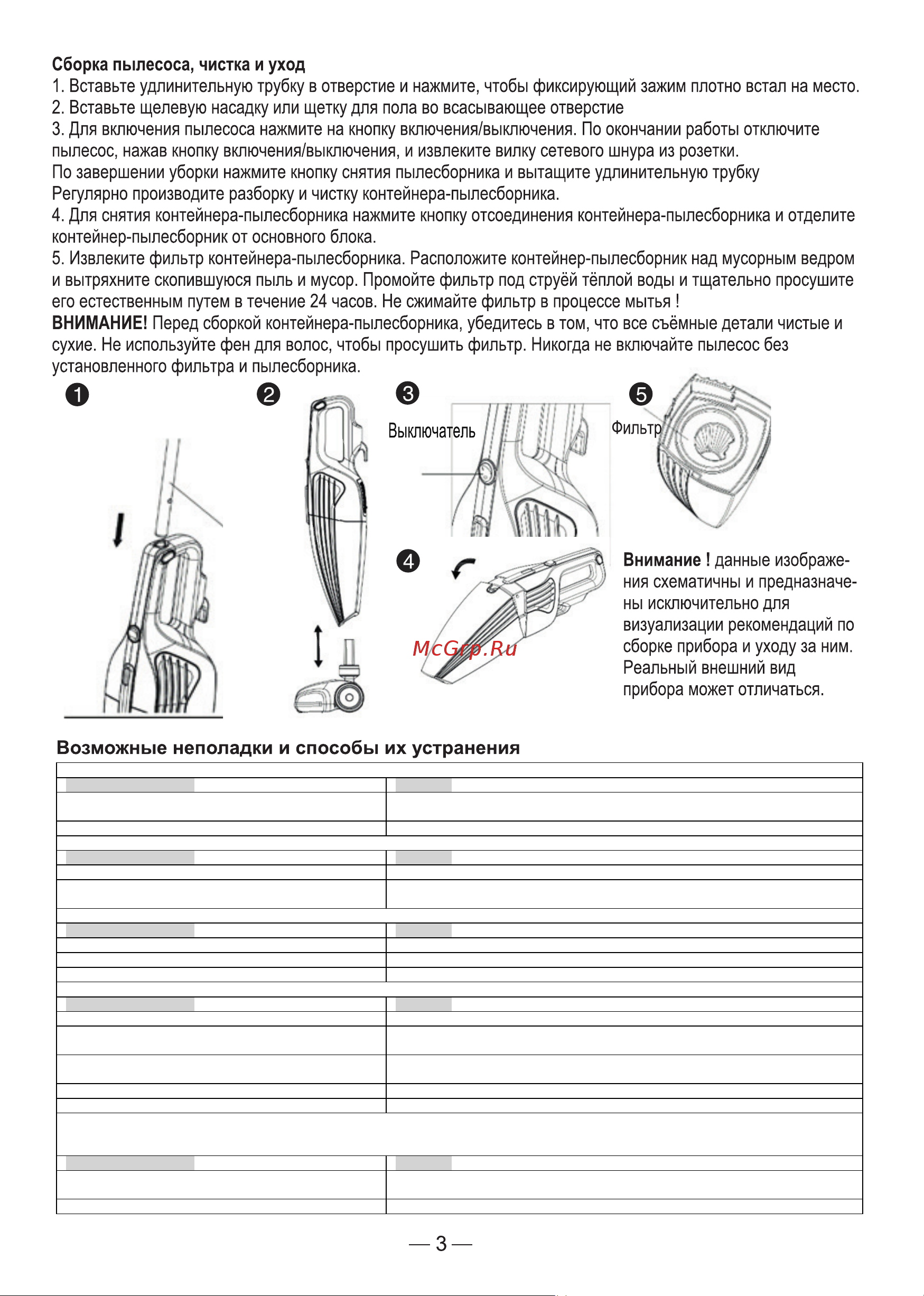 Goodhelper VC-S02 Руководство по эксплуатации онлайн [3/8] 794420