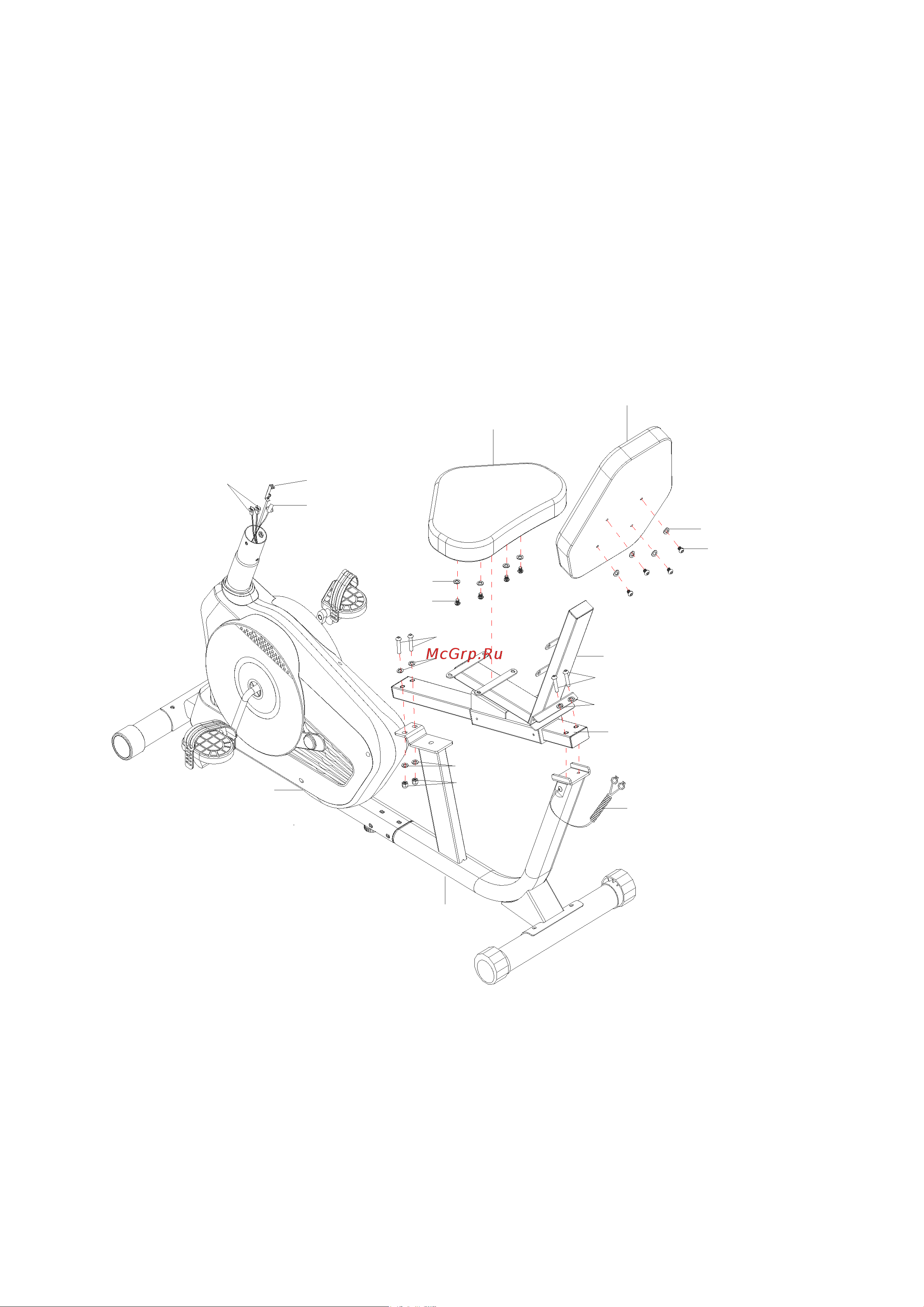 Carbon Fitness M808 [17/25] Allen wrench s6 1pc