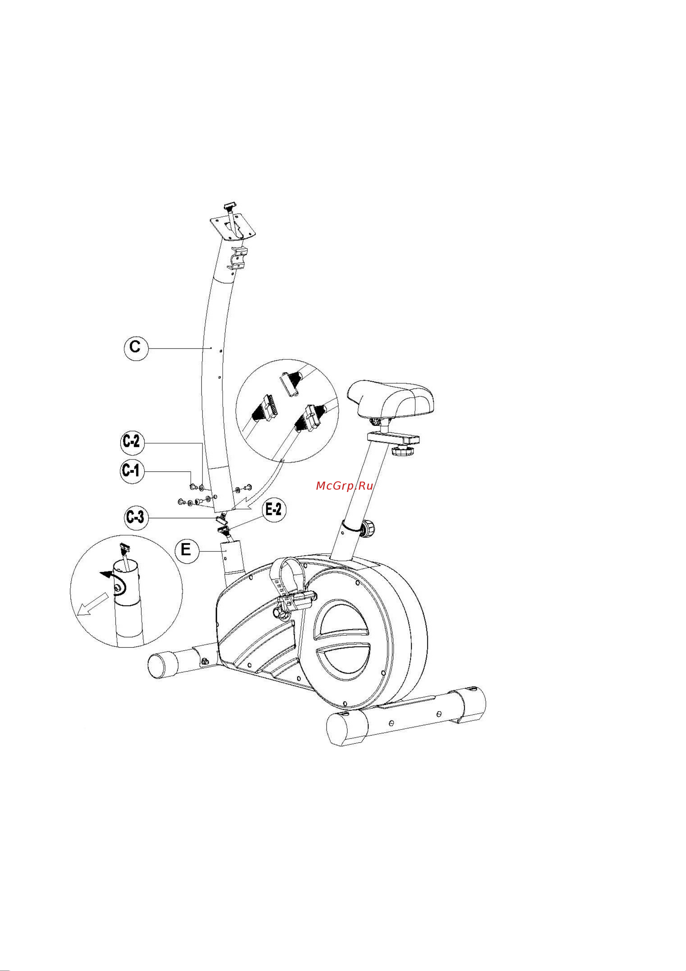 Oxygen Fitness CARDIO CONCEPT IV HRC+ Руководство по эксплуатации онлайн [15/33] 794587