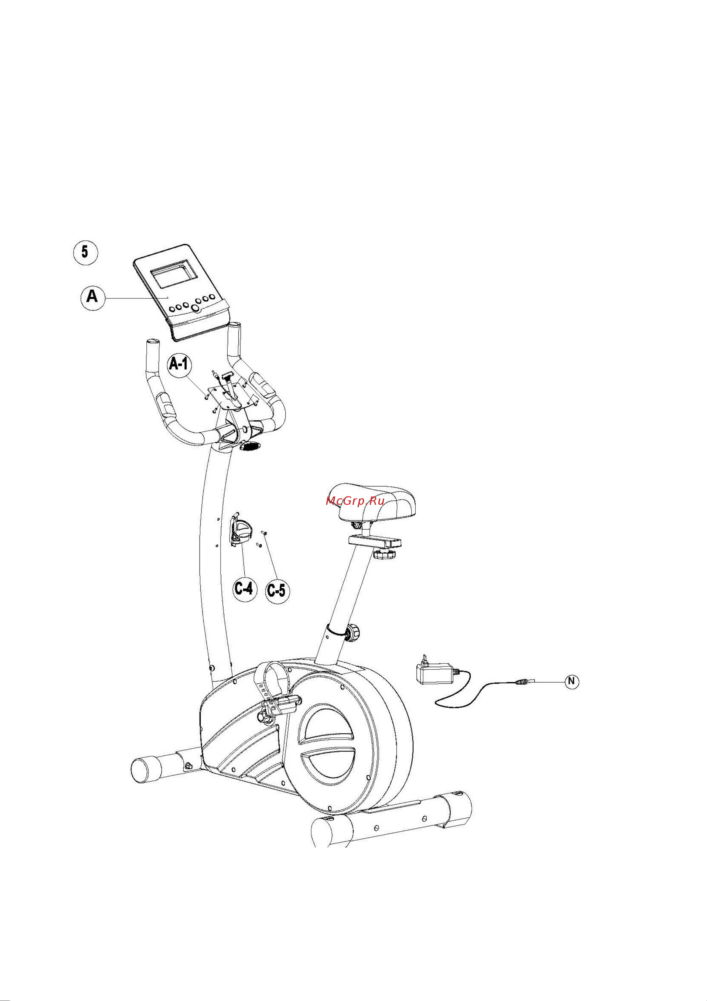 Oxygen Fitness CARDIO CONCEPT IV HRC+ Руководство по эксплуатации онлайн [17/33] 794587