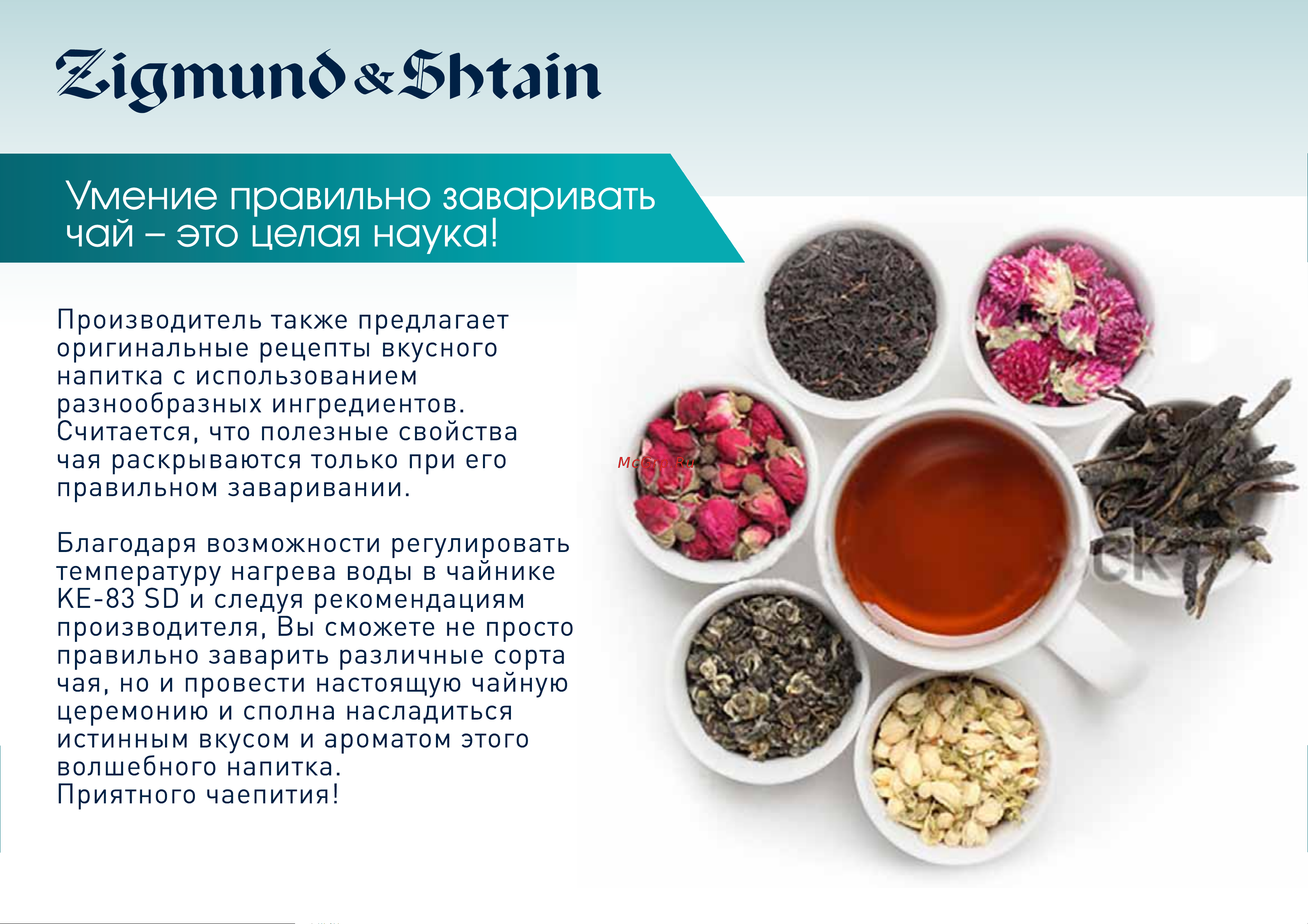 Zigmund & Shtain KE-83 SD Руководство по эксплуатации онлайн [11/13] 805923