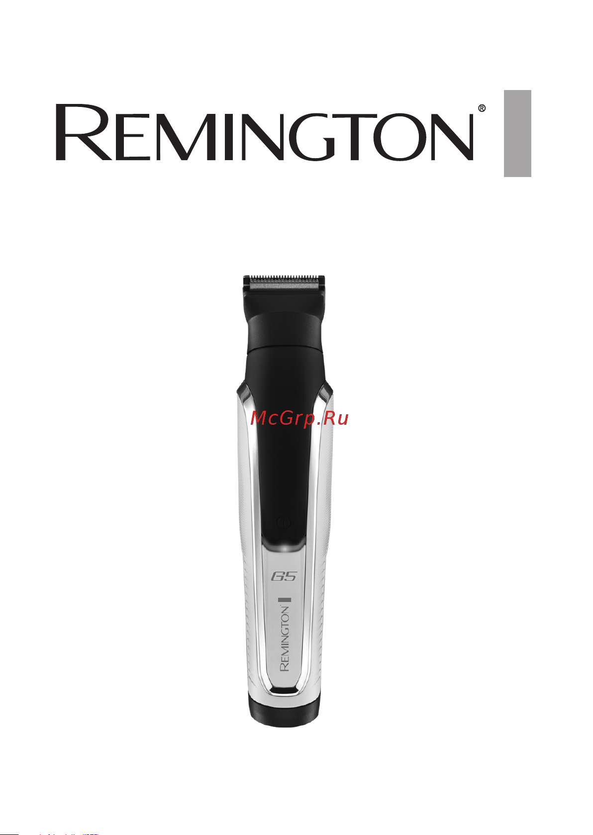 Remington Graphite Series G5 PG5000 Руководство по эксплуатации онлайн