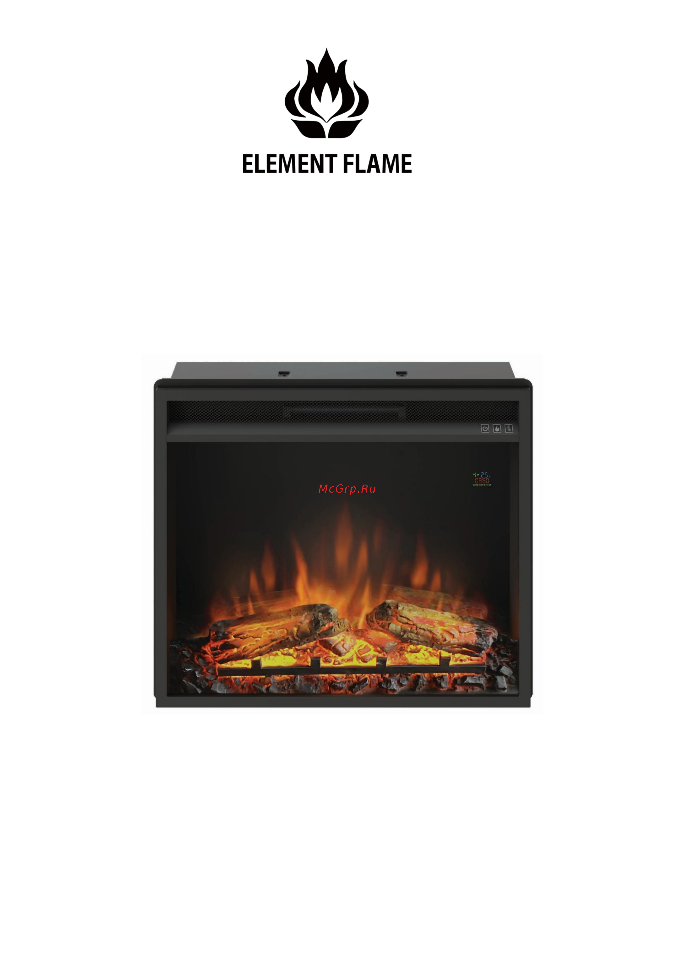 Element Flame Brennholz LED EB2823 Руководство по эксплуатации онлайн