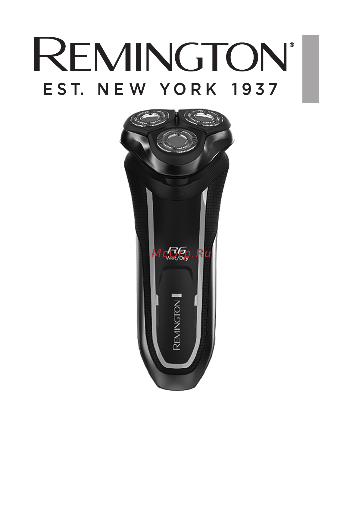 Remington R6 STYLESER AQUA ROTARY R6000 Руководство по эксплуатации онлайн
