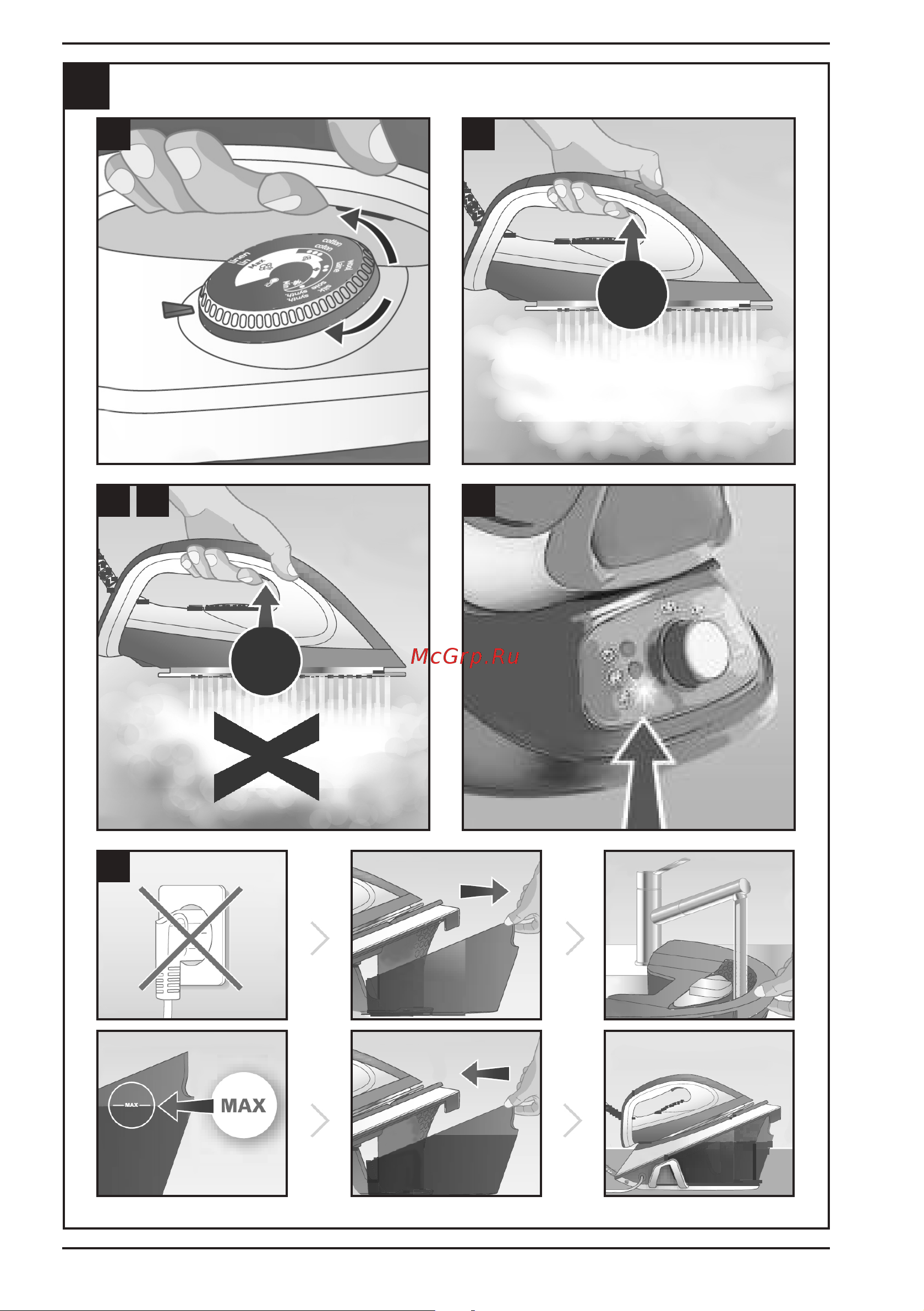 Bort SteamCare Plus (93411324) Руководство по эксплуатации онлайн [4/32] 794920