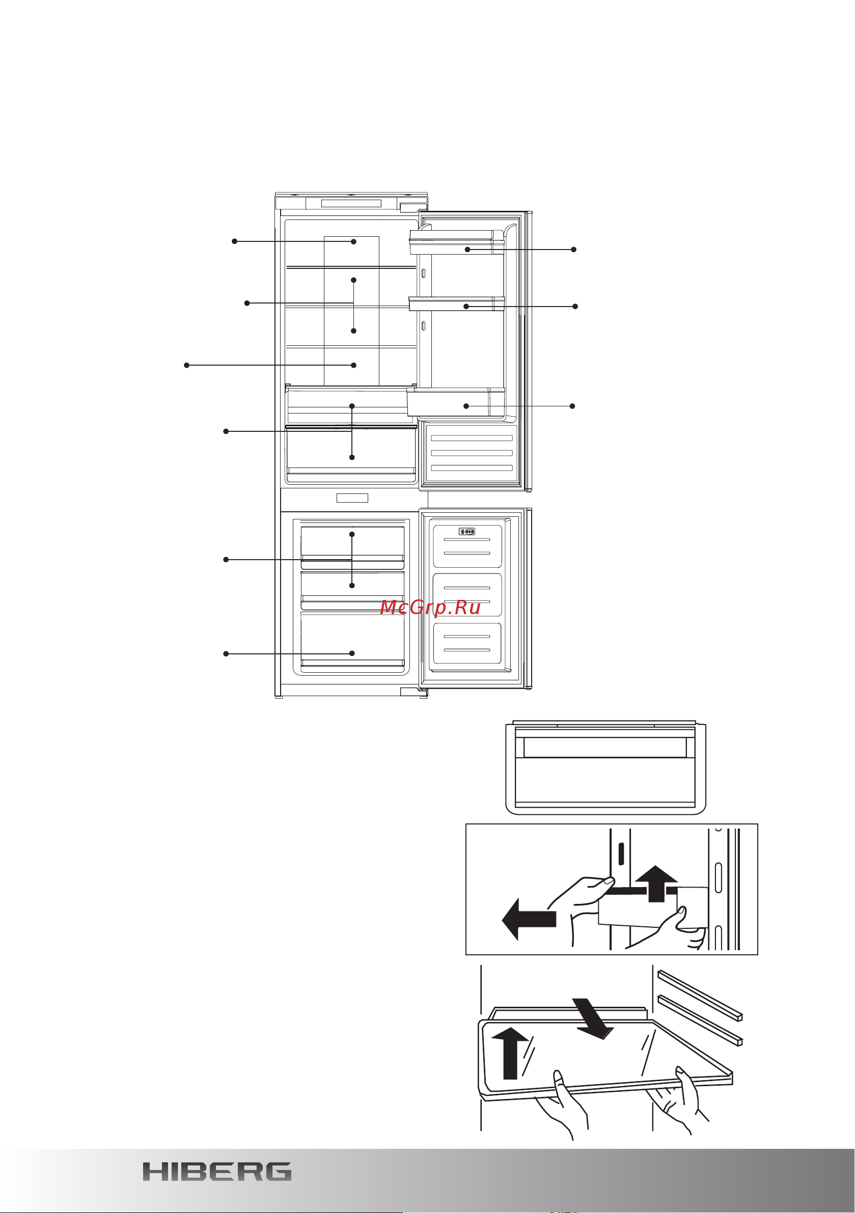 Hiberg RFCB-455F NFW Руководство по эксплуатации онлайн [22/32] 805975