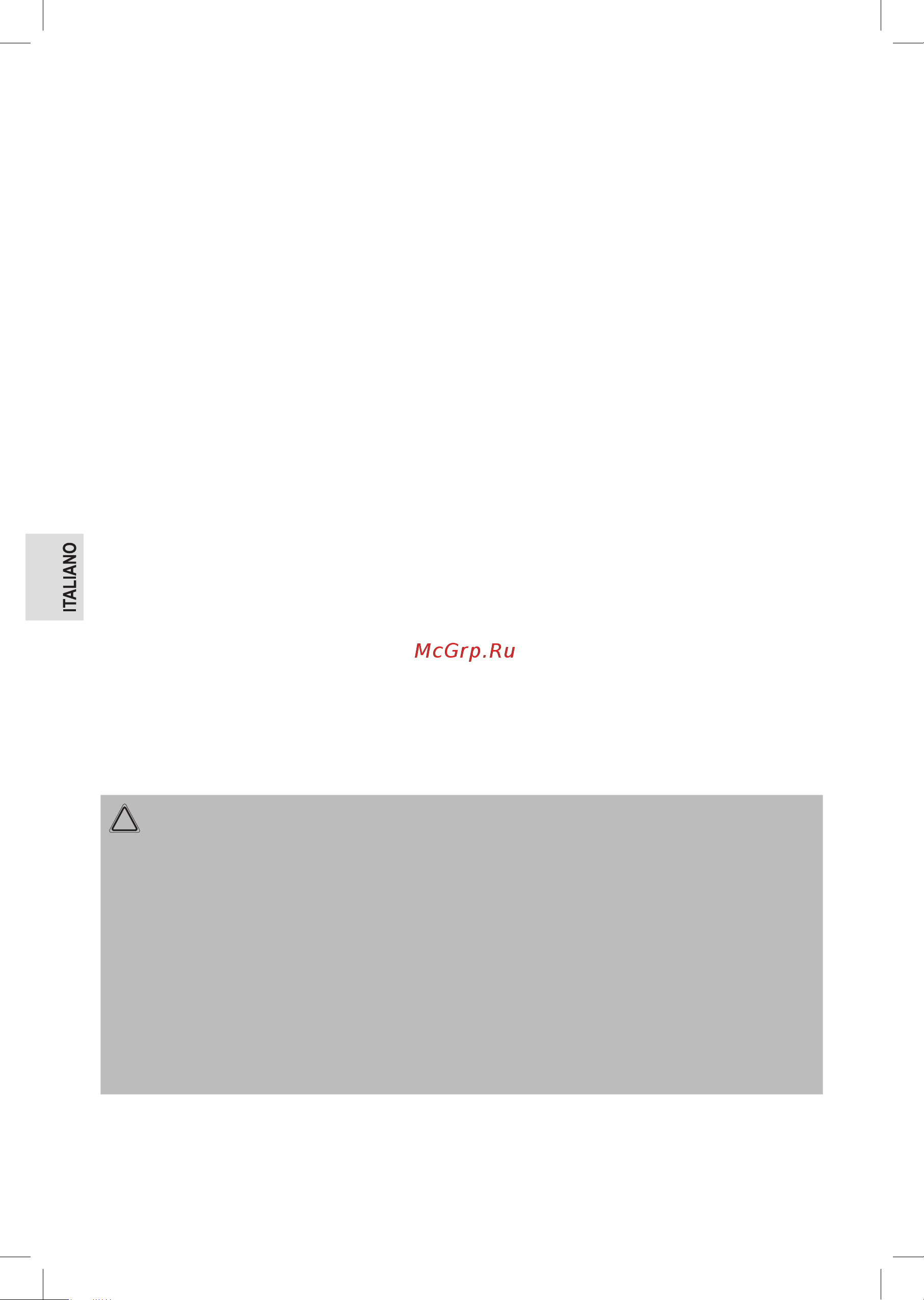 ProfiCare PC-MD 3026 A [26/58] Informazioni speciali per la sicurezza riguardanti la batteria ricaricabile incorporata