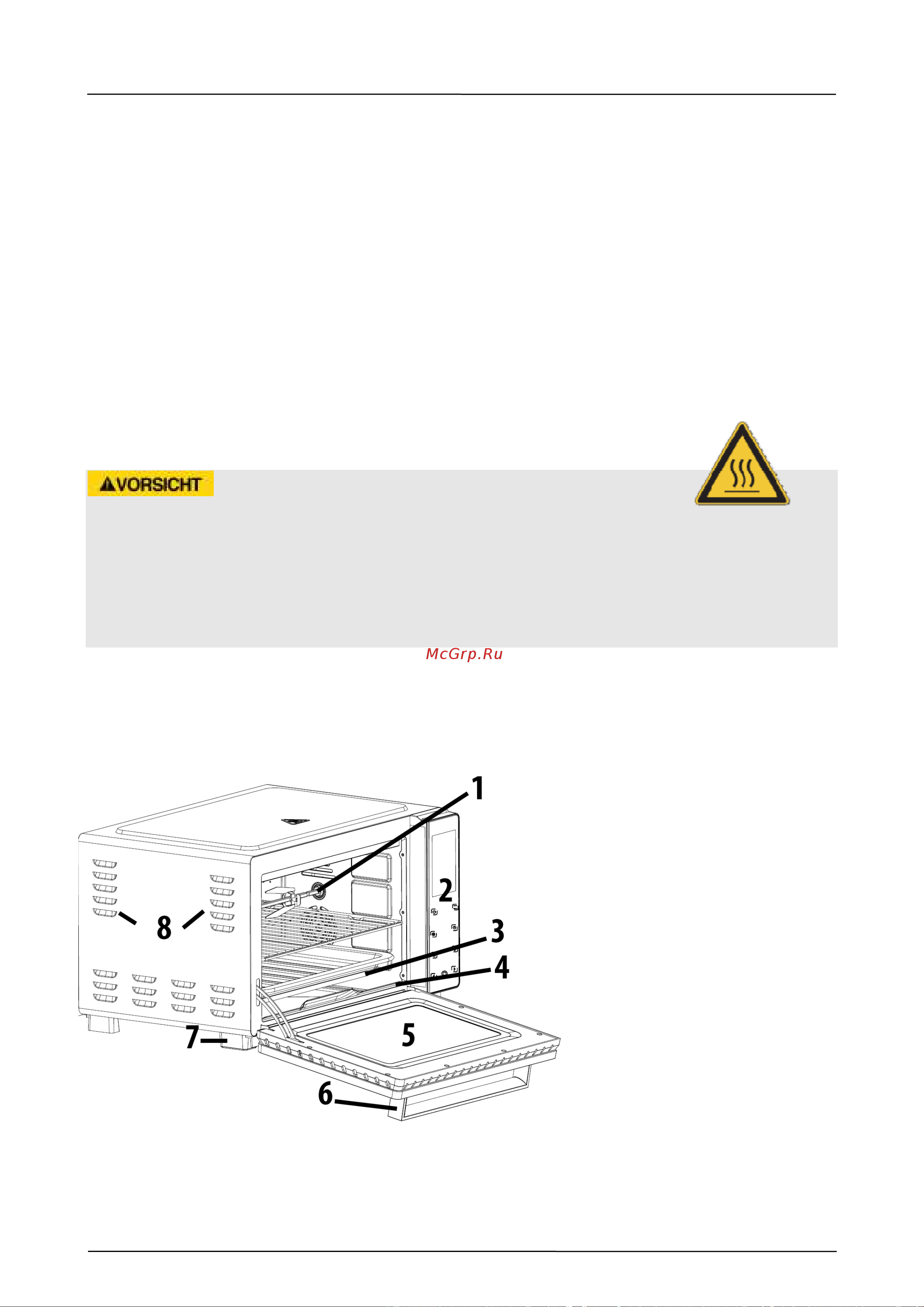 Caso TO Bake Style 26 Touch [115/162] Voorzichtig