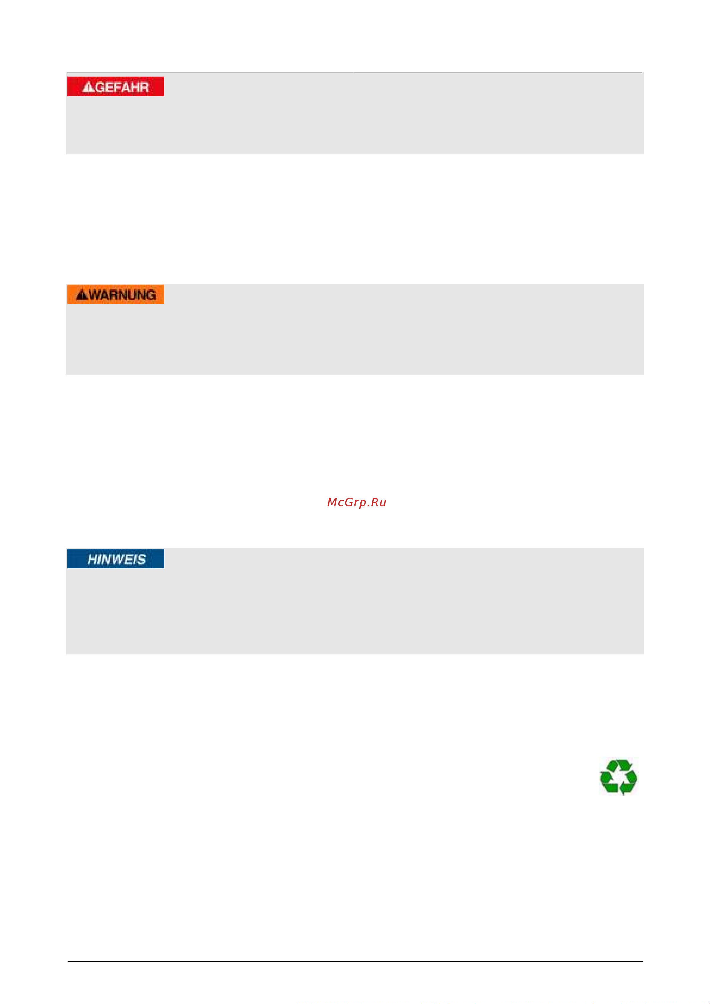 Caso TO Bake Style 26 Touch [94/162] Advertencia