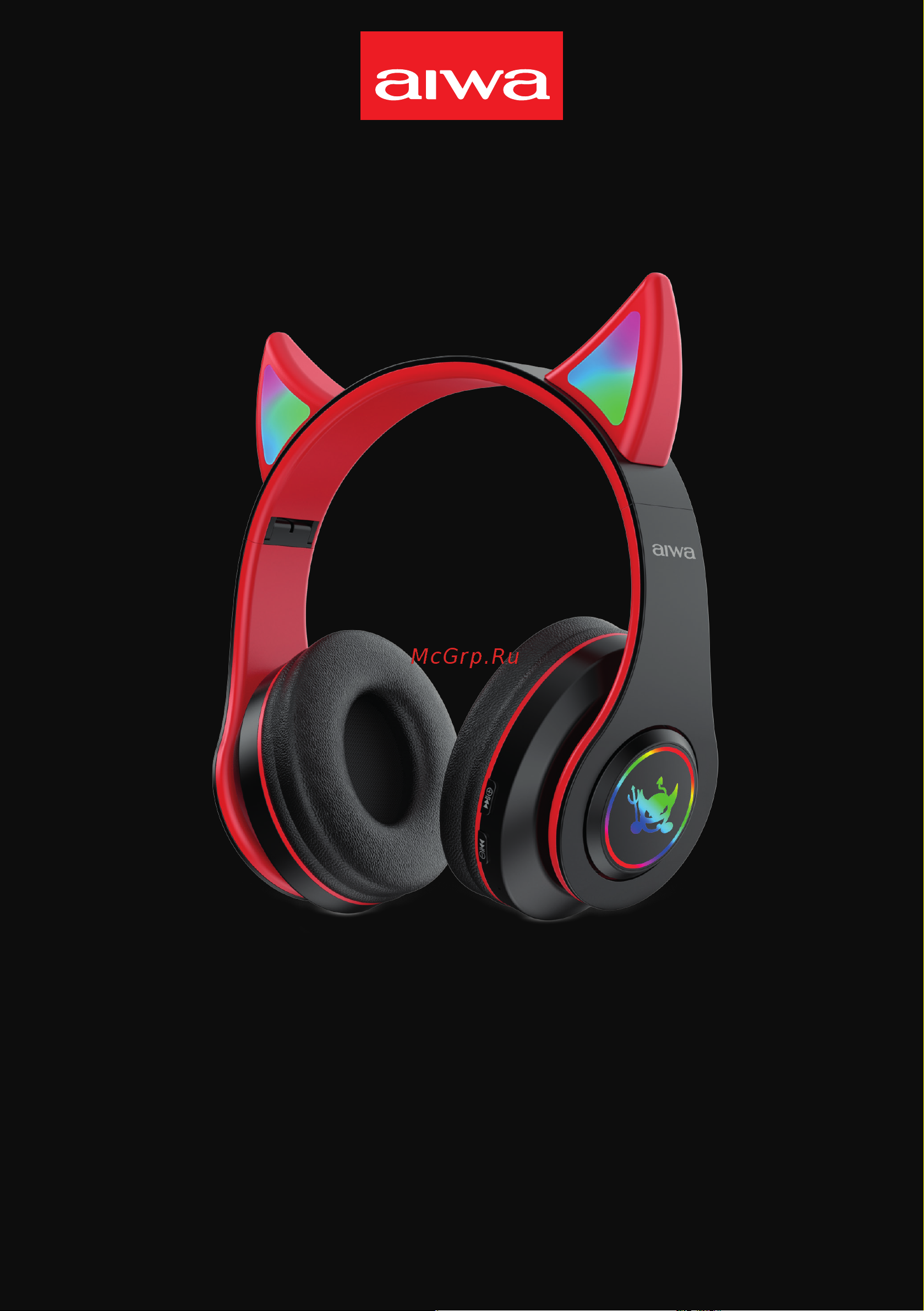 Aiwa AW066 Red/Black Руководство по эксплуатации онлайн